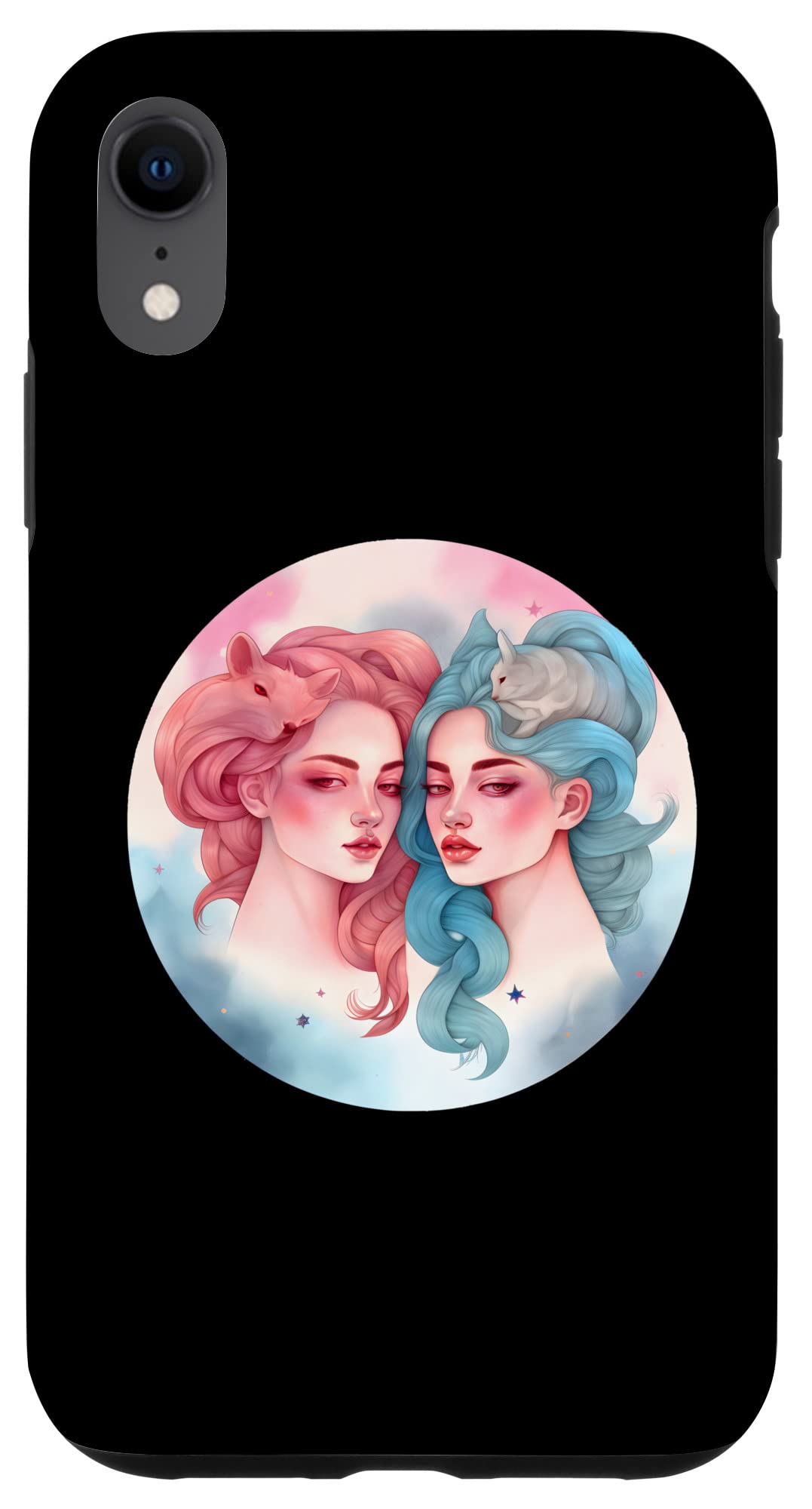iPhone XR 占星術星座星座 ジェミニ スマホケース