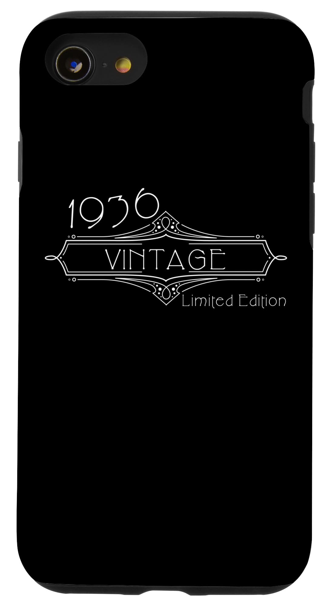 iPhone SE (2020) / 7 / 8 1936年ヴィンテージ誕生日、限定版、アールデコデザイン。 スマホケース