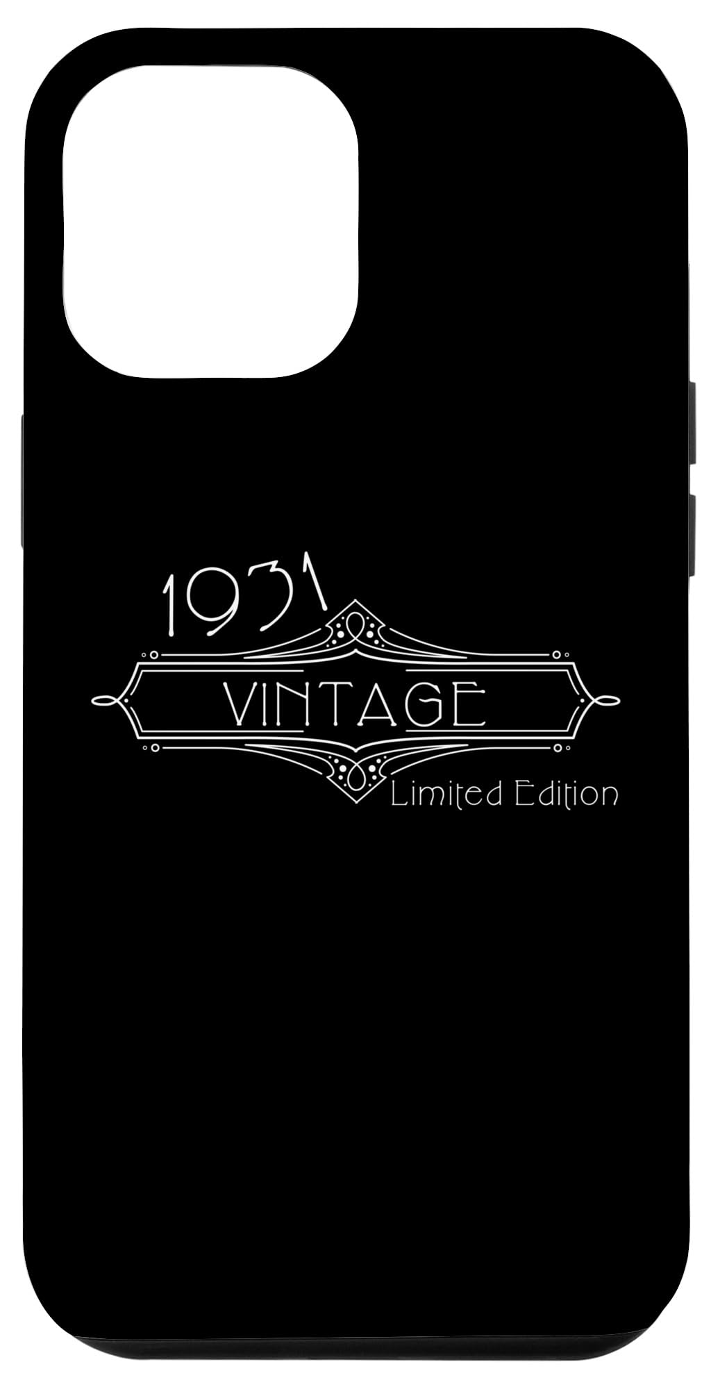 iPhone 13 Pro Max 1931 Vintage BIRTHDAY、制限事項版、アールデコデザイン。 スマホケース ケース・カバー-スマートフォン・タブレット