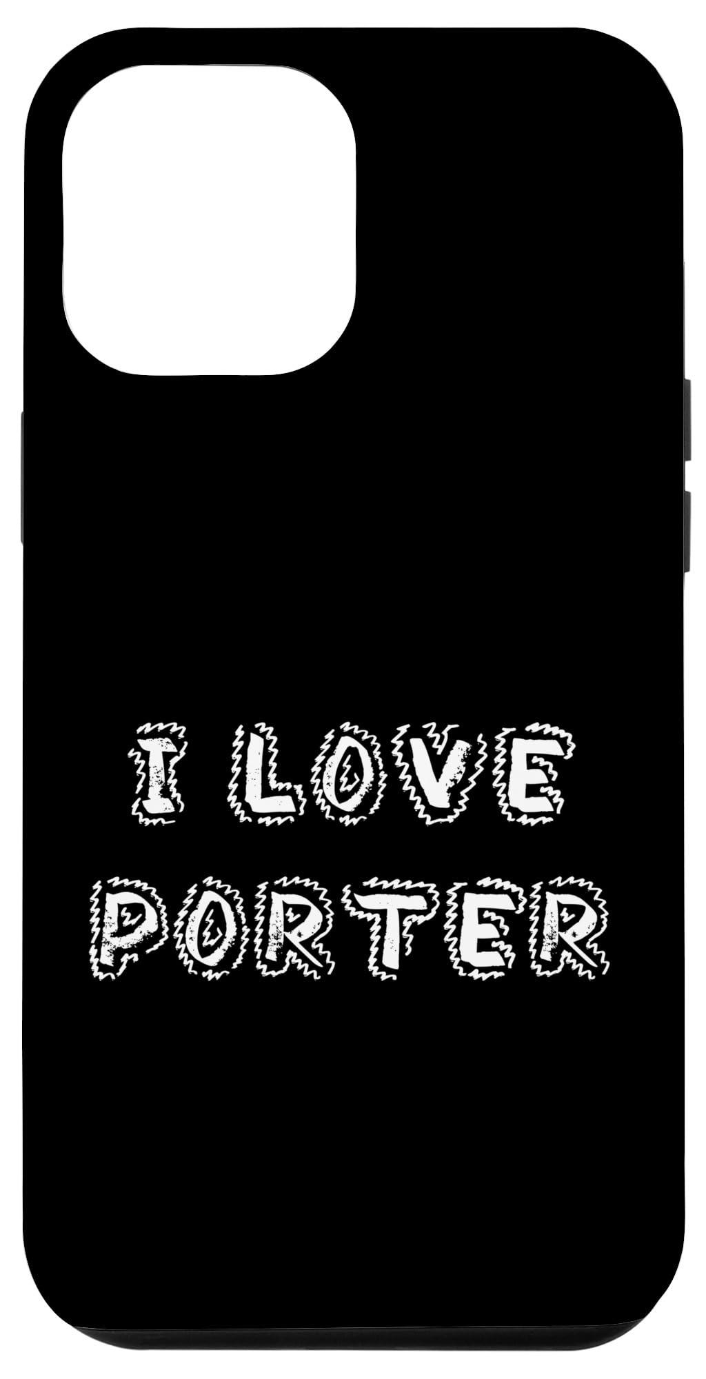 iPhone 13 Pro Max I Love Porter 子犬 犬 スマホケース