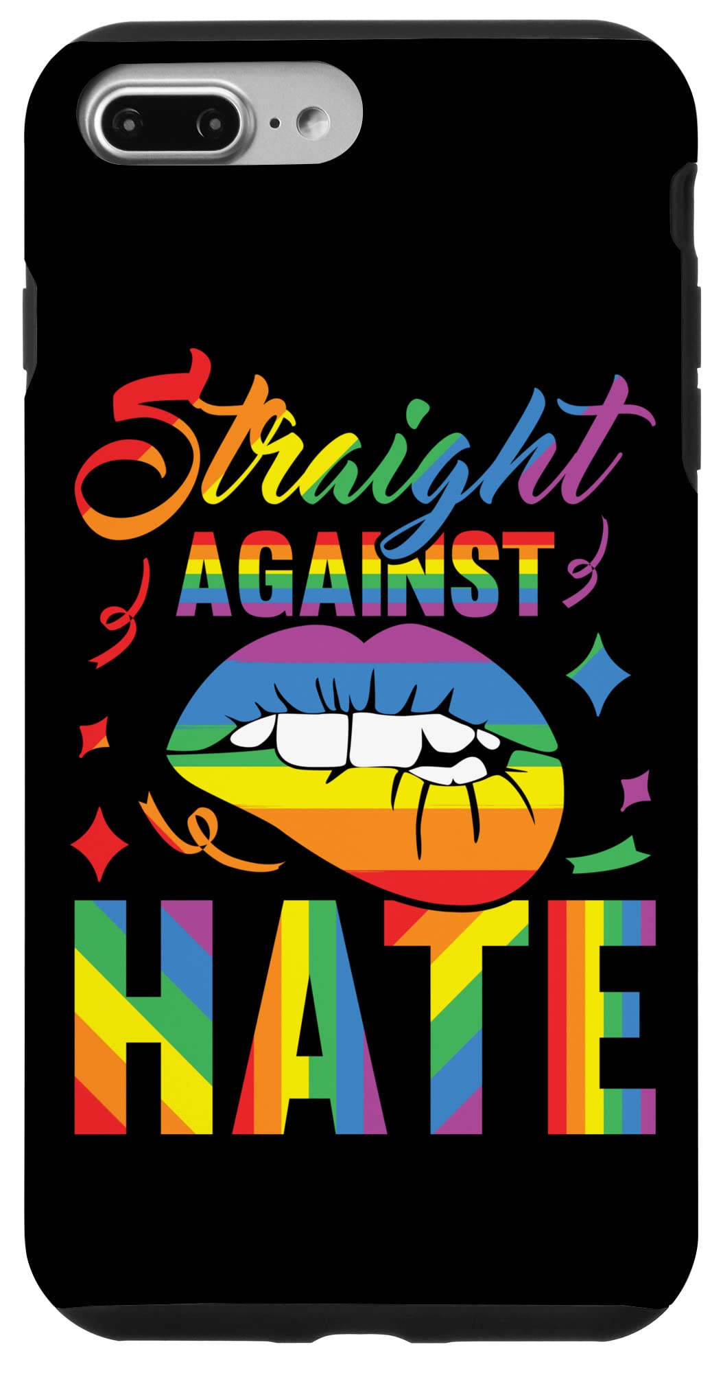 iPhone 7 Plus/8 Plus Free Mom Hugs LGBT高慢なことの世界運動すること スマホケース スマートフォン・携帯電話アクセサリー-ケース・カバー