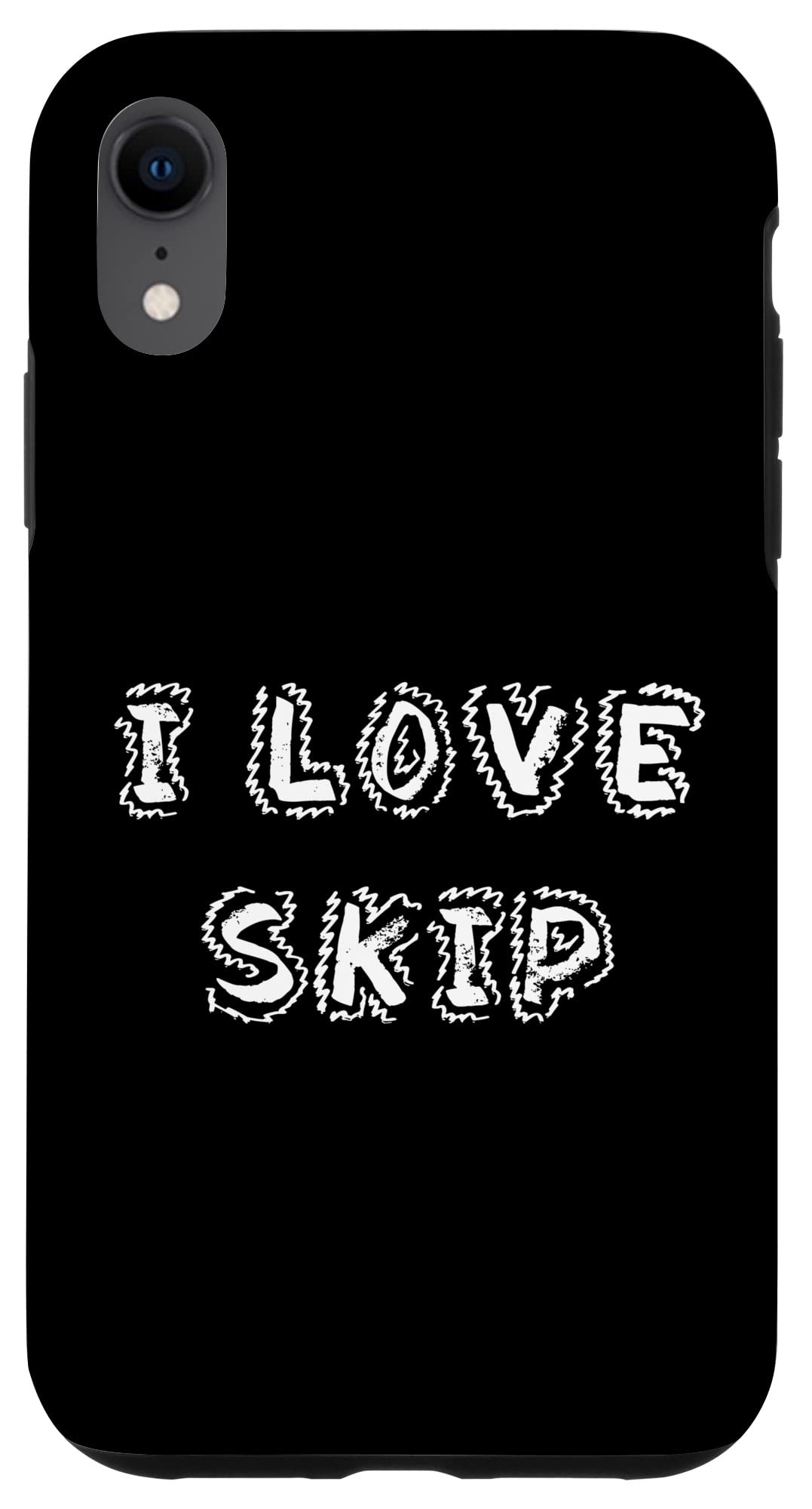 iPhone XR スキップ・パピー・ドッグが大好き スマホケース