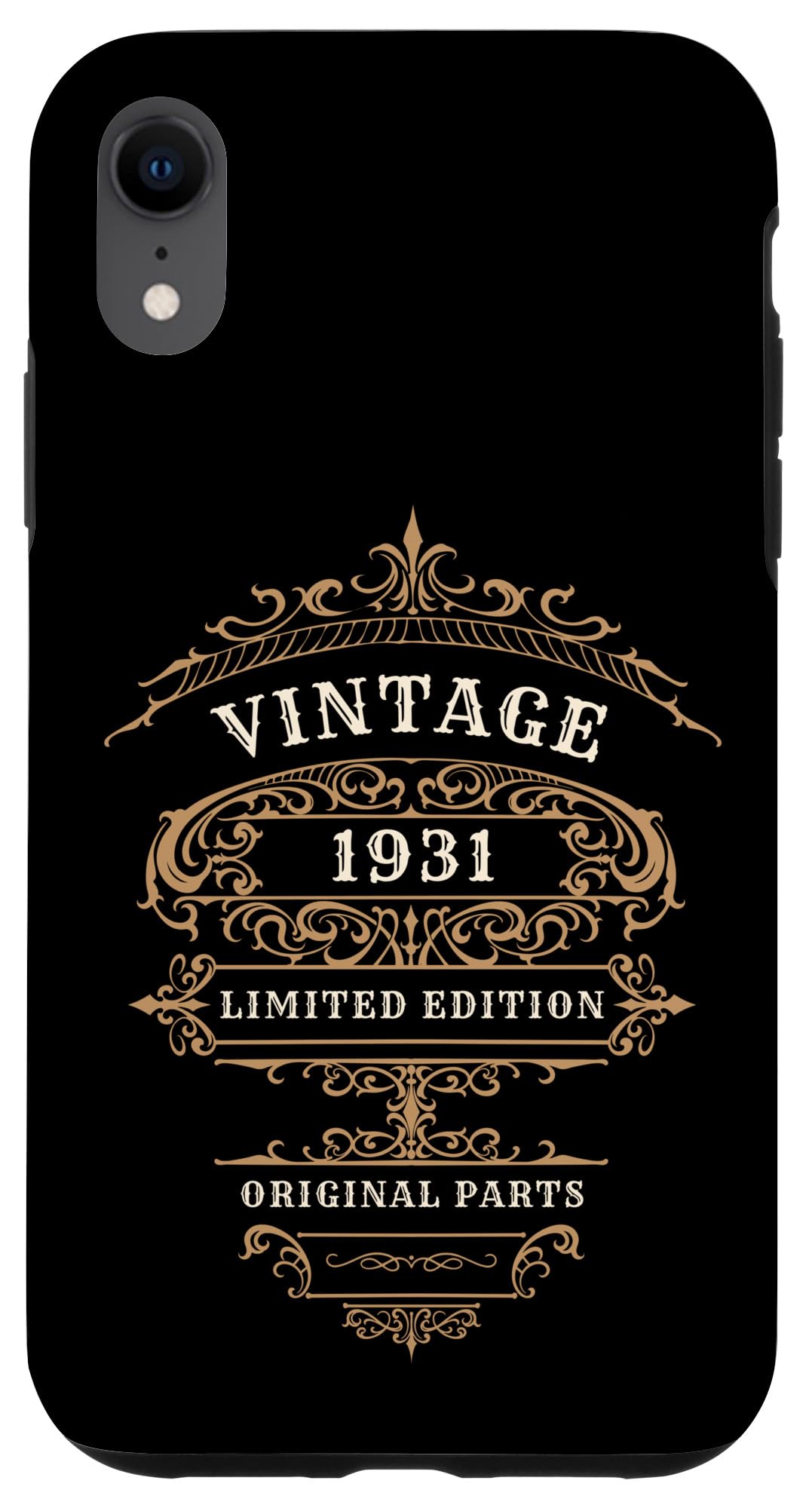 iPhone XR Vintage BIRTHDAY、限定版1931、オリジナルパーツ。 スマホケース