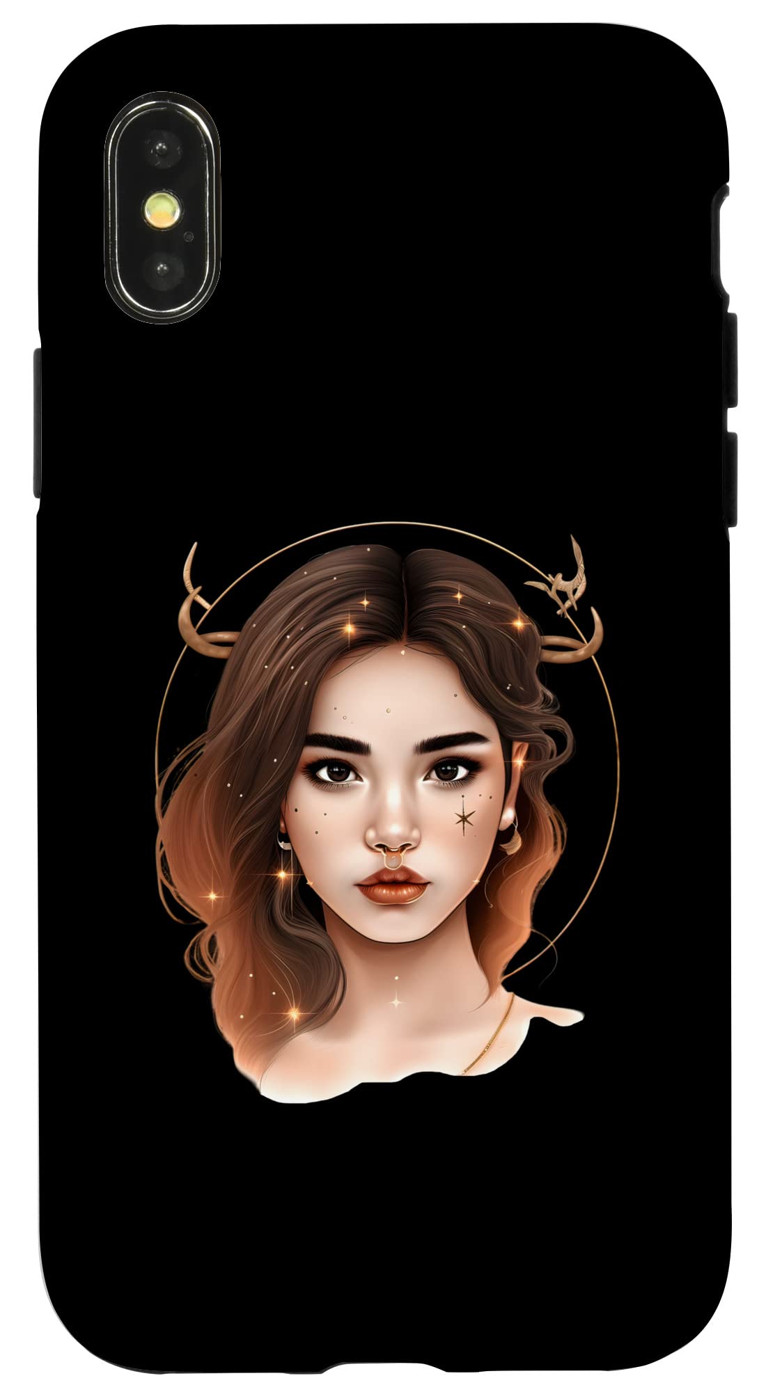 iPhone X/XS 占星術星座星座 射手座 スマホケース