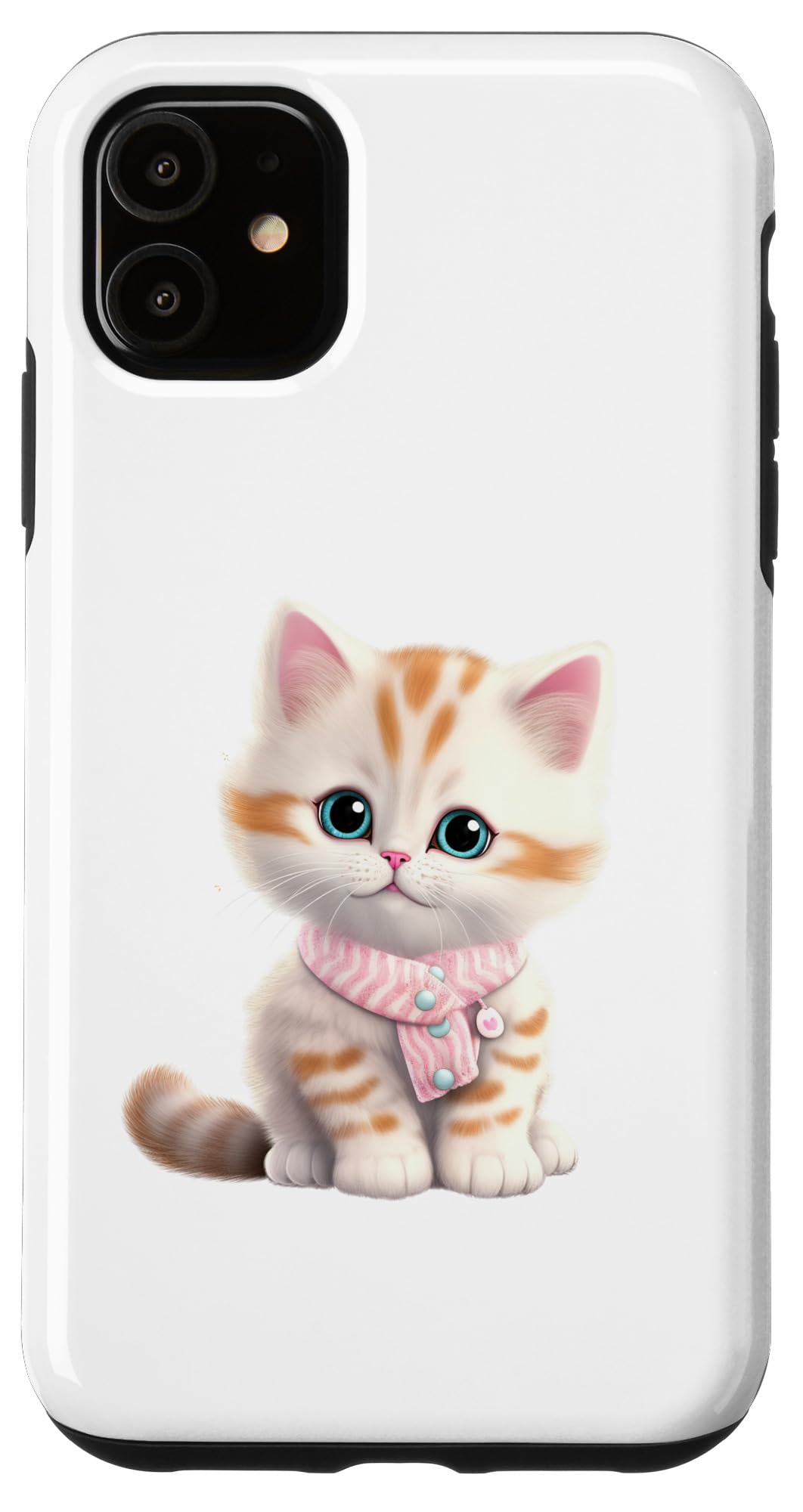 iPhone 11 面白い猫のデザイン猫愛好家の子猫 スマホケース
