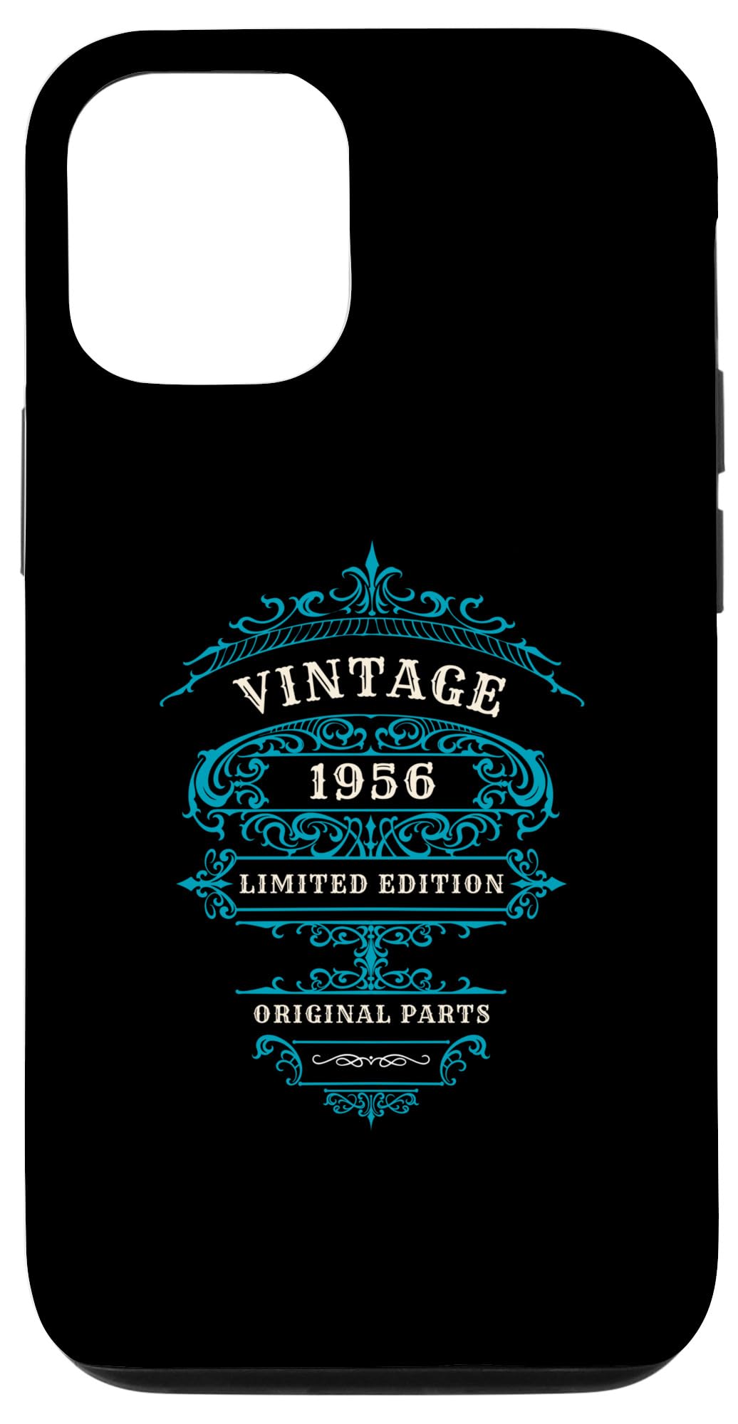 iPhone 15 Vintage BIRTHDAY BLUE 1956、オリジナルパーツ、限定版。 スマホケース