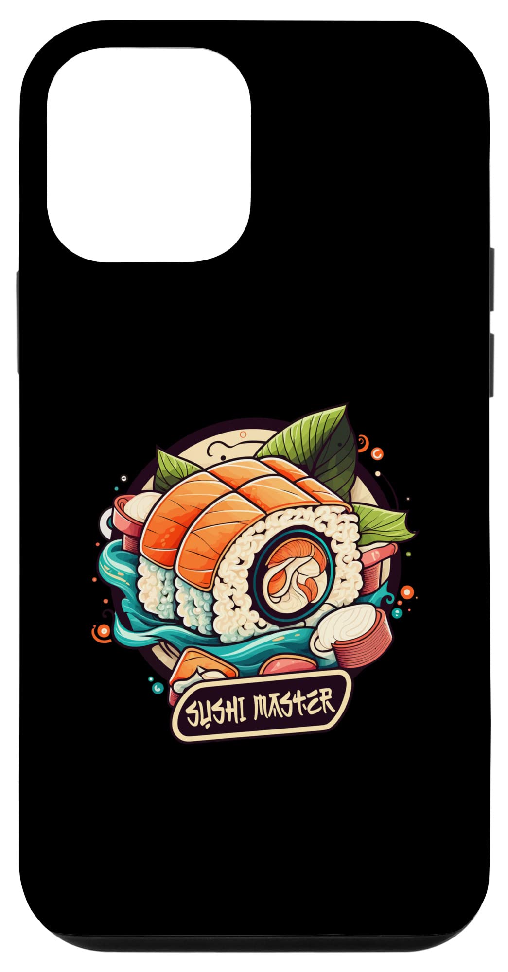 iPhone 12 mini 料理・食事・アパレル:Sushi Time スマホケース
