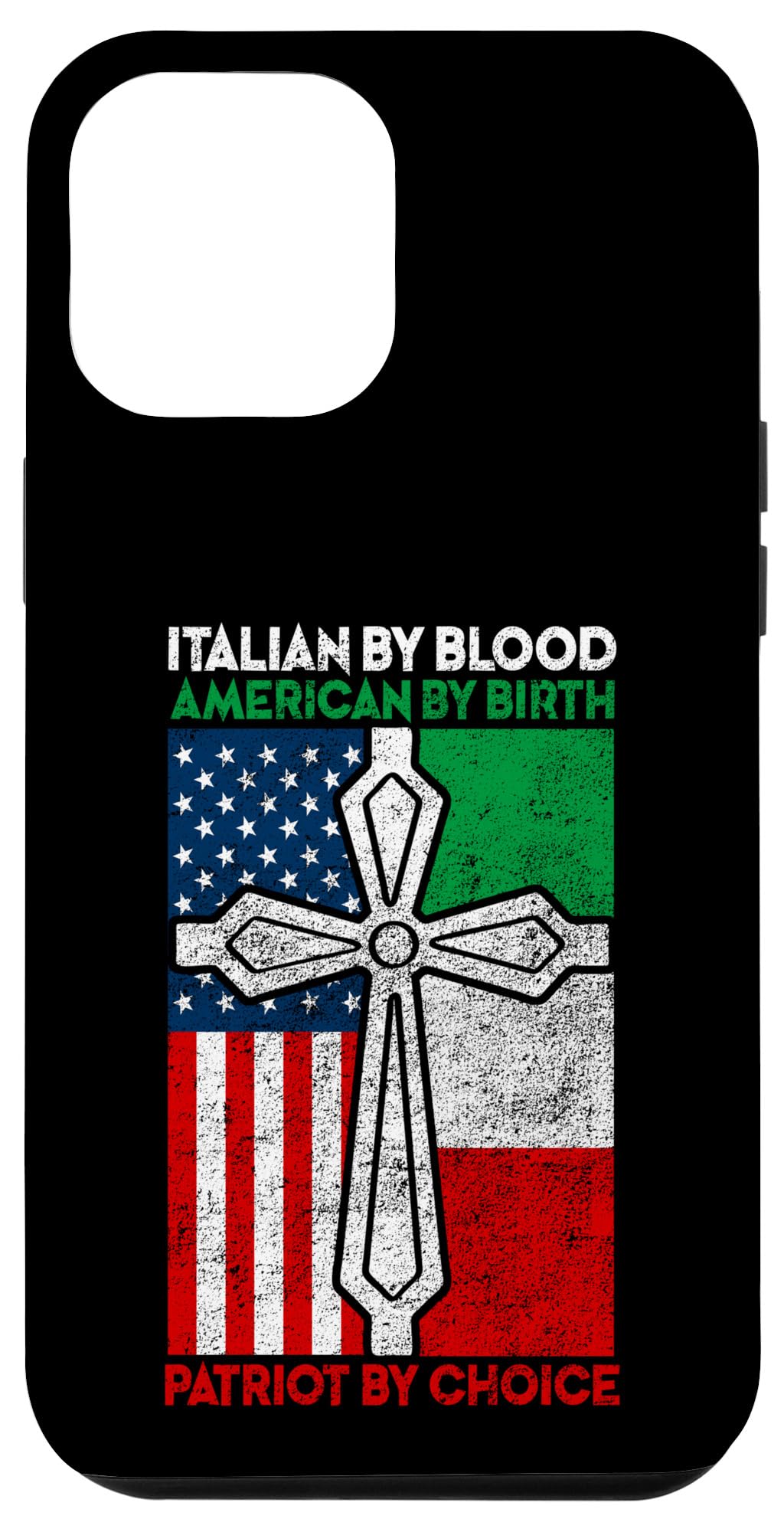 iPhone 13 Pro Max イタリア製 ブラッドアメリカン 誕生 ペイトリオットチョイス スマホケース