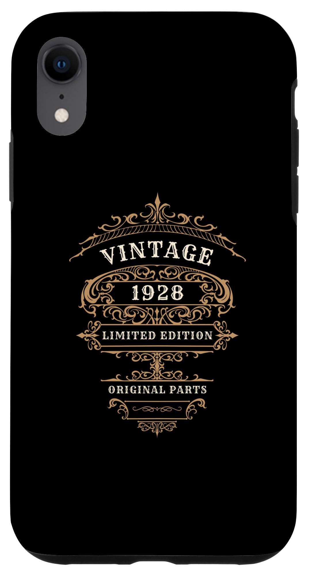 iPhone XR Vintage BIRTHDAY、限定版1928、オリジナルパーツ。 スマホケース