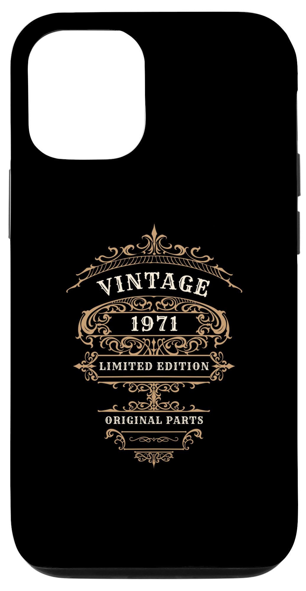 iPhone 12/12 Pro Vintage BIRTHDAY、限定版1971、オリジナルパーツ。 スマホケース