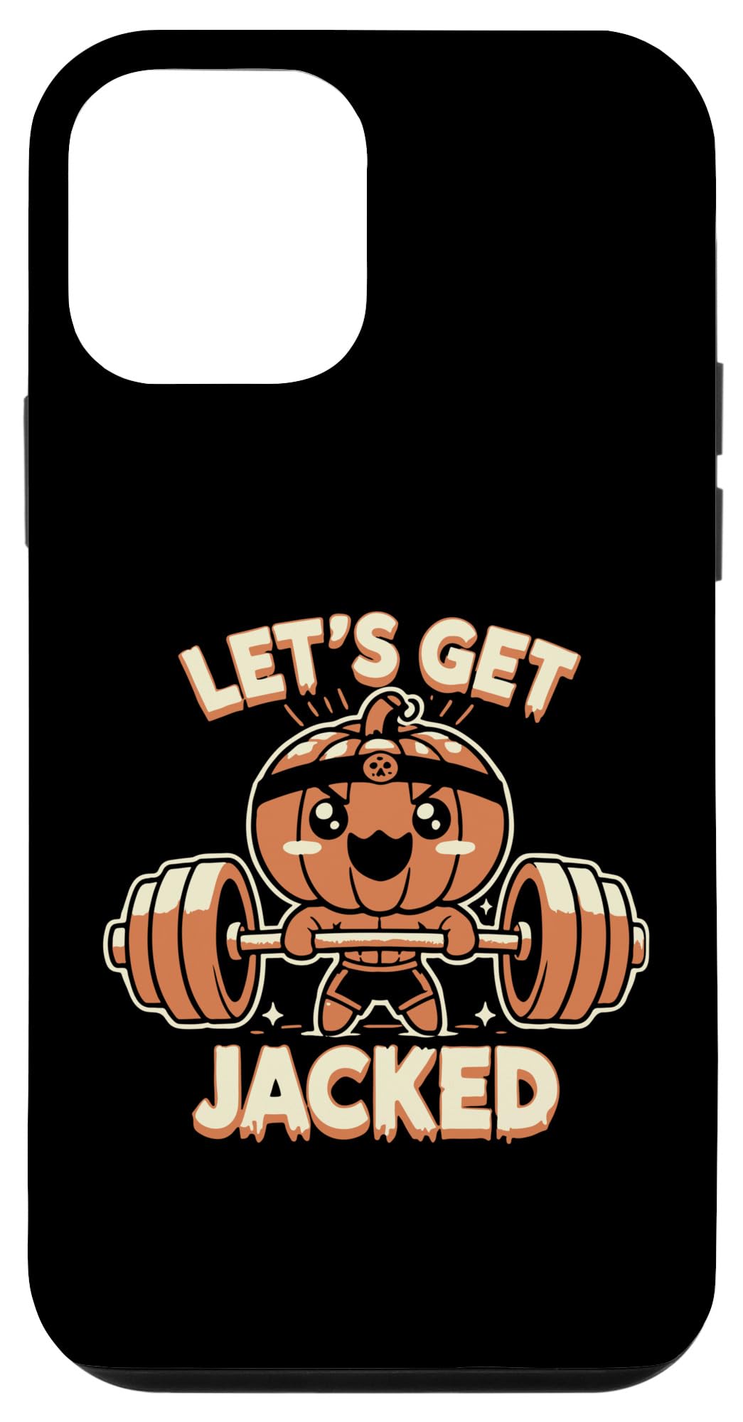 iPhone 12 mini Let\u0027s Get Jacked - ハロウィン 体操場 モチベーション Jacked O\u0027Lantern スマホケース スマートフォン・タブレット-ケース・カバー