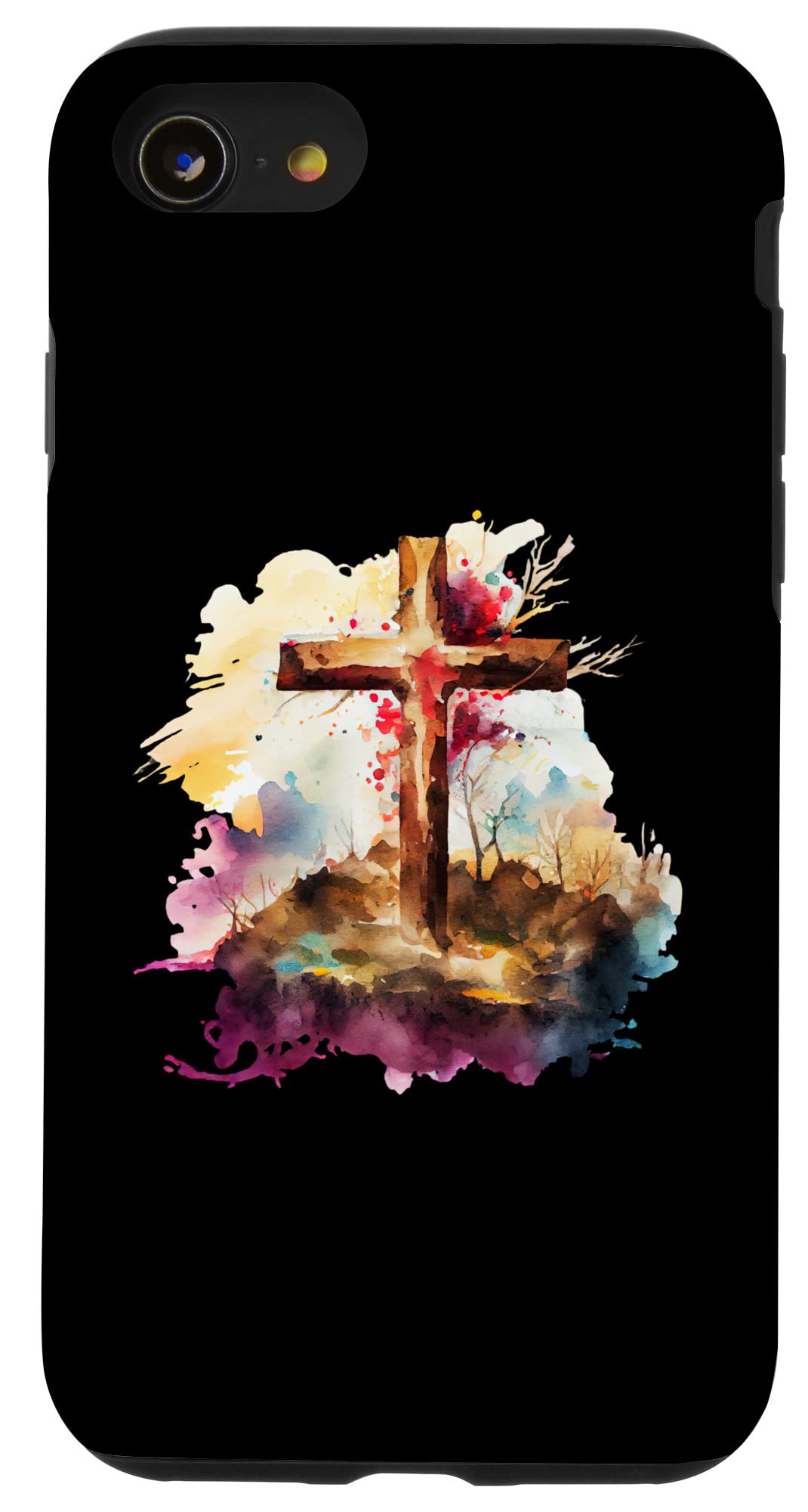 iPhone SE (2020) / 7 / 8 ハッピー イースター アパレル女性男性を祝うイースター wetsern スマホケース