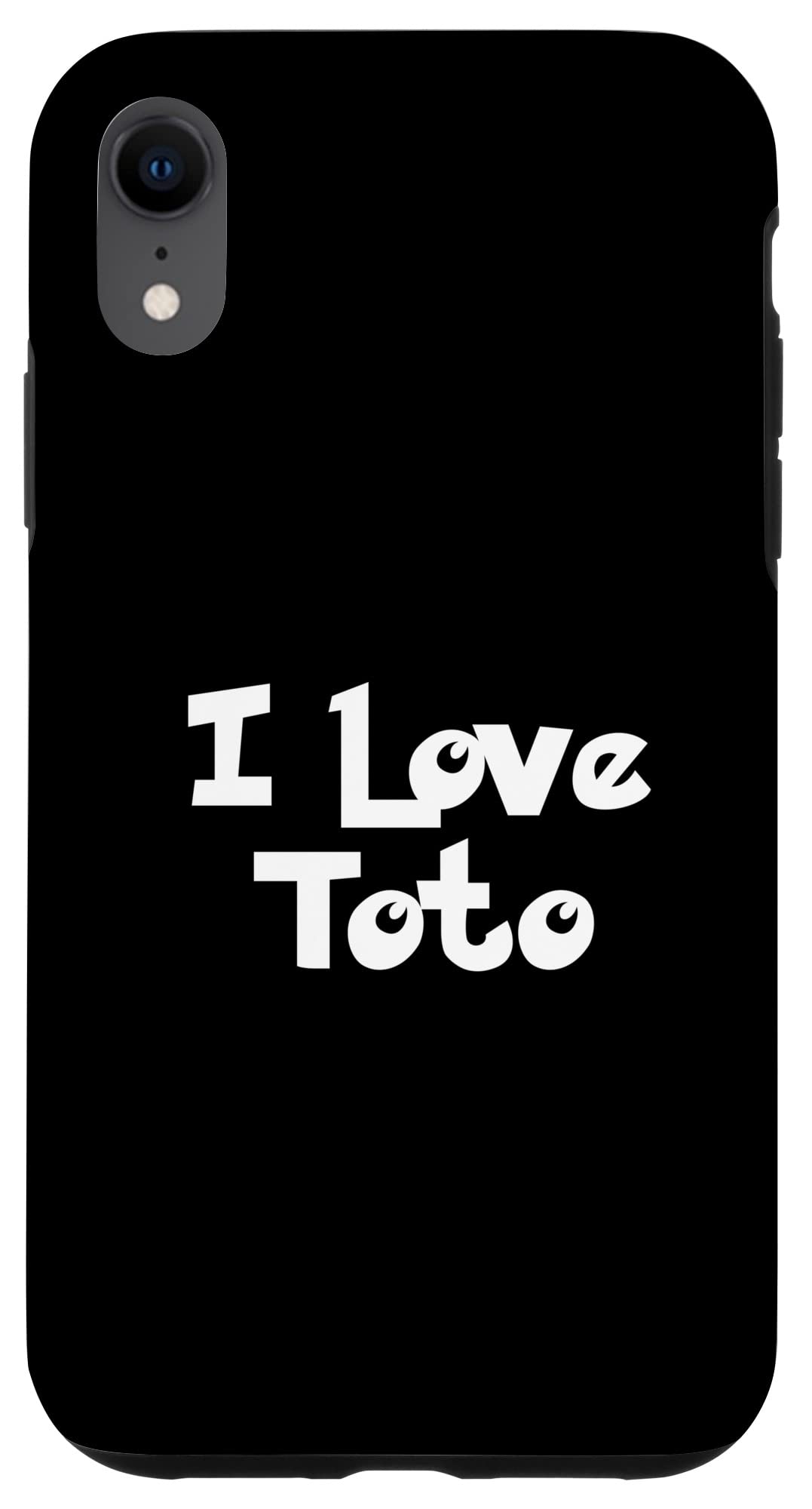 iPhone XR I love Toto 子犬 犬 スマホケース