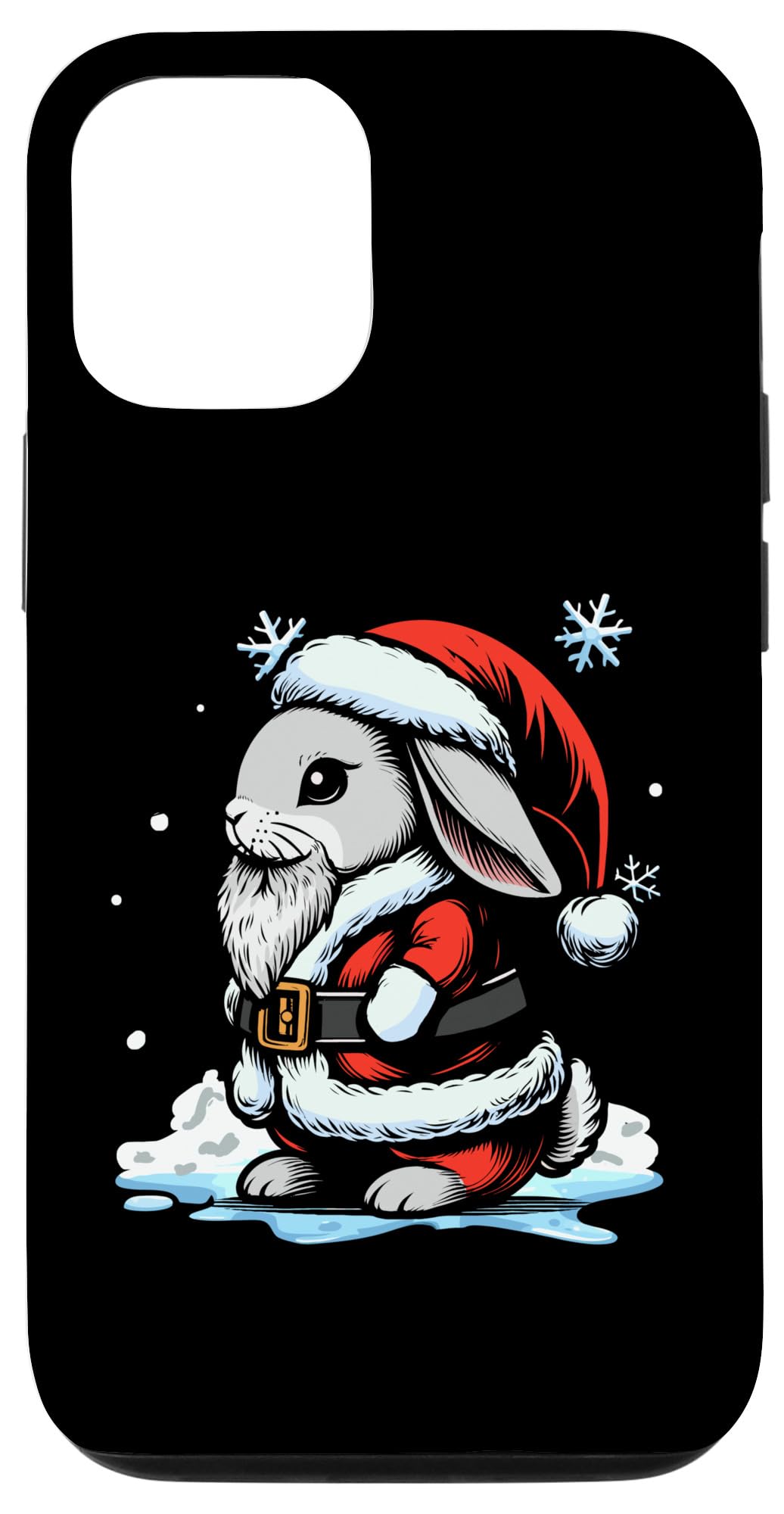 iPhone 14 サンタクロース ウサギ クリスマス ウサギ スマホケース