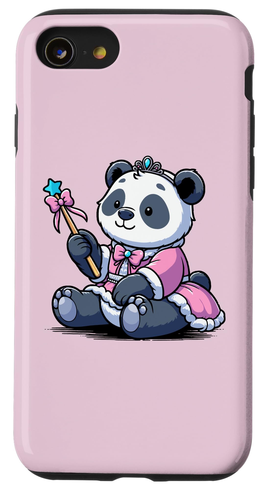 iPhone SE (2020) / 7 / 8 プリンセスパンダベア スマホケース