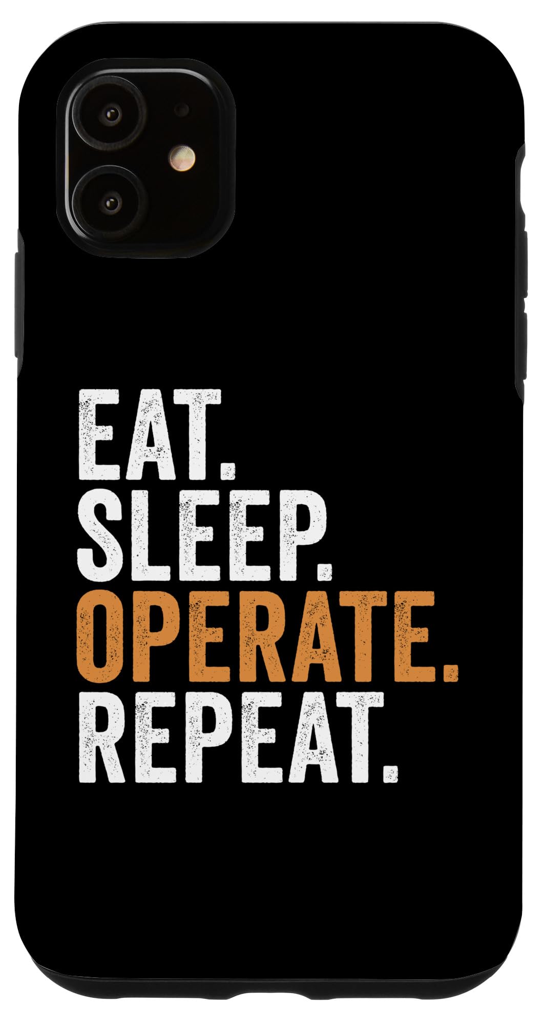 iPhone 11 Eat Sleep Operate Repeat Funny 外科学医 外科手術 御医者さん スマホケース スマートフォン・携帯電話アクセサリー-ケース・カバー