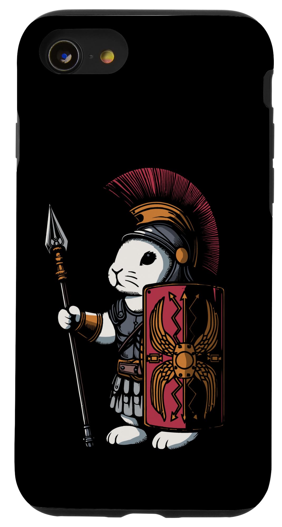 iPhone SE (2020) / 7 / 8 ローマンバニー ローマ戦士 ウサギの歴史 スマホケース