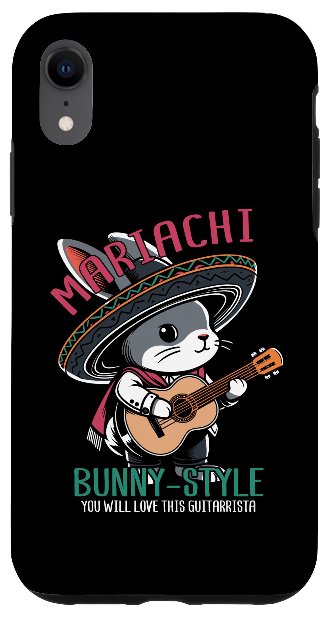 iPhone XR メキシカンバニー メキシカーノ ギタリスタ ラビット チランゴ スマホケース