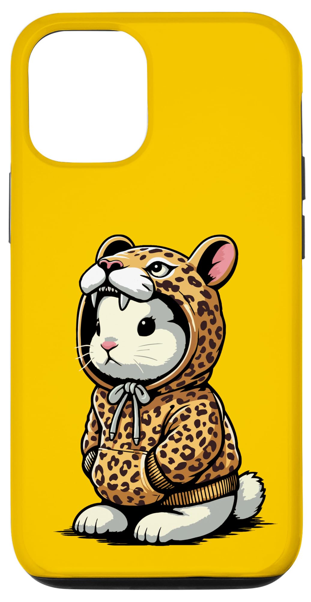 iPhone 13 ジャガー バニー ヒョウ ウサギ スマホケース