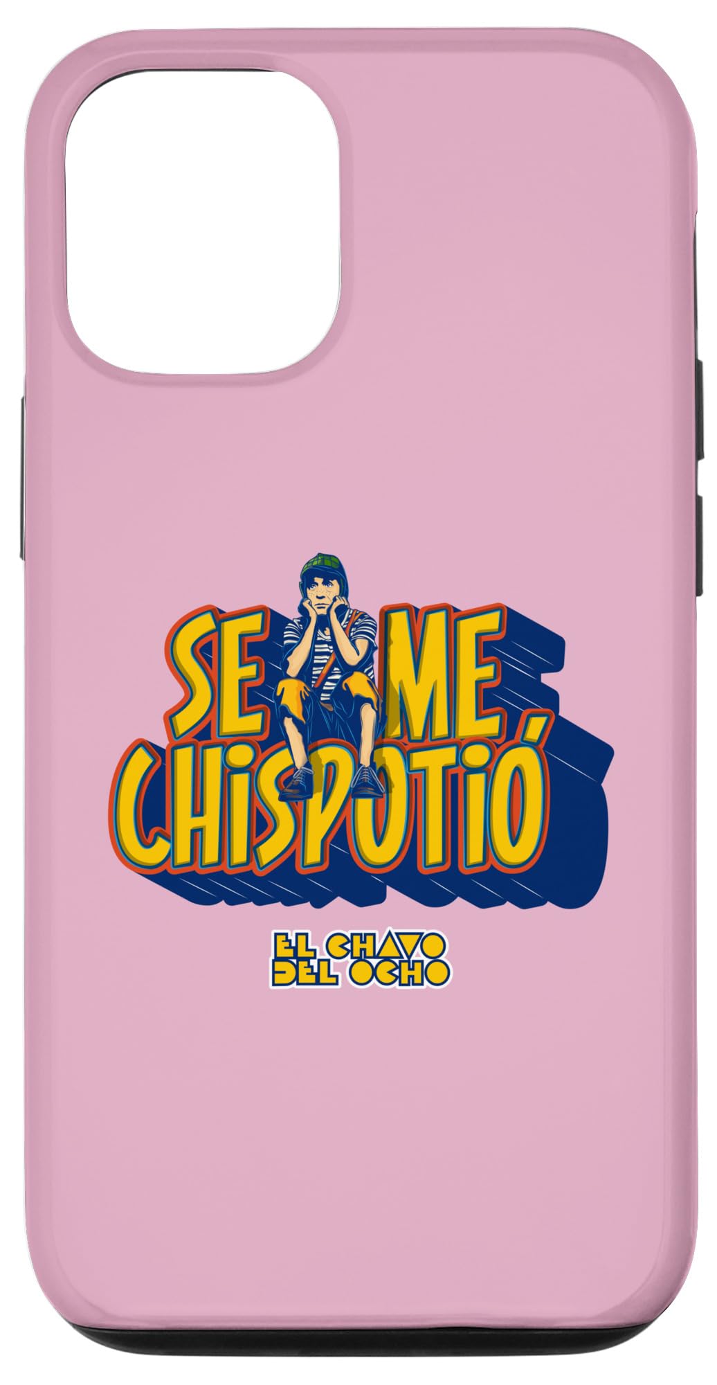 iPhone 12/12 Pro El Chavo - 赤ちゃん、青少年、お上さん、成人男性向けの派手な青写真 スマホケース