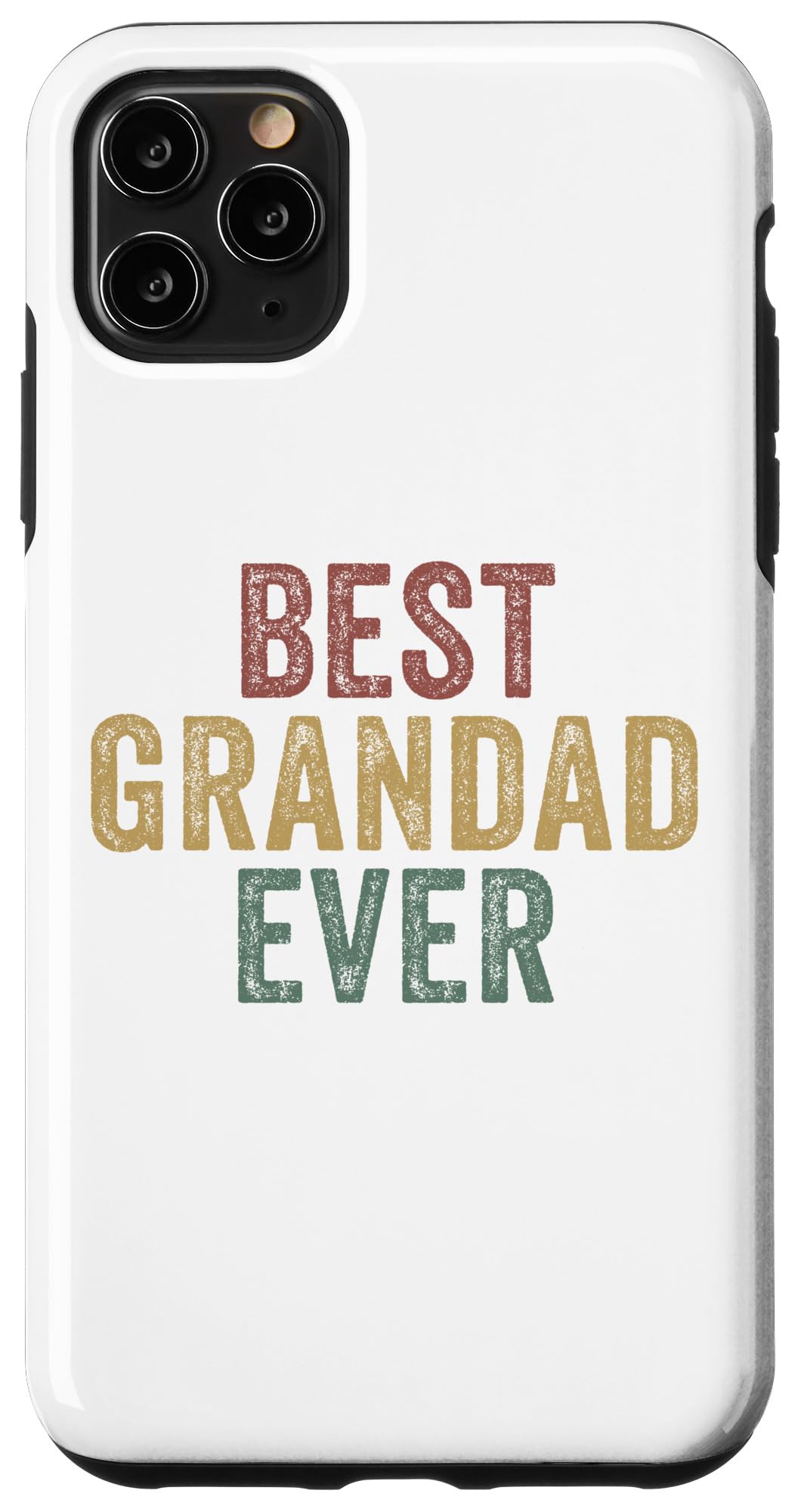 iPhone 11 Pro Max Best Grandad Ever 面白い ヴィンテージ 祖父 父の日 スマホケース｜WES STORE