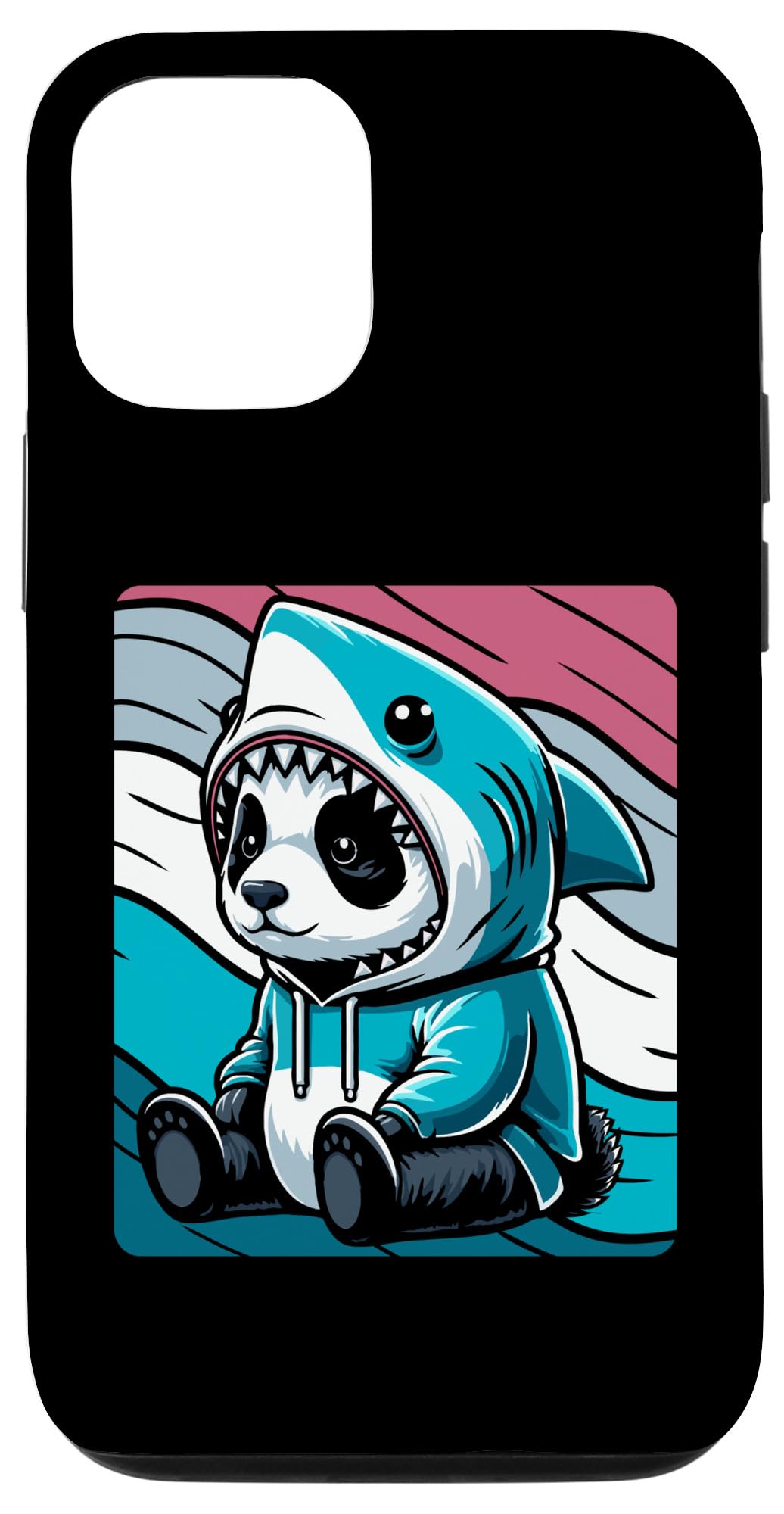 iPhone 13 Pro サメパンダ スマホケース