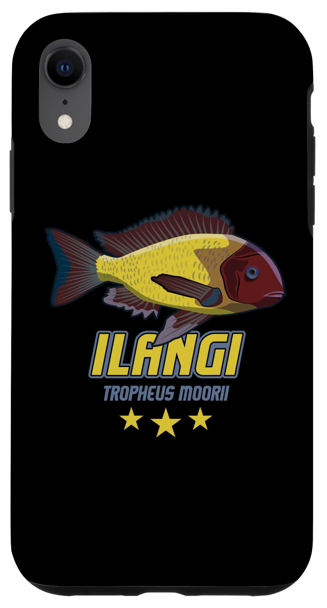 iPhone XR Tropheus Moorii Ilangi Moori Lake Tanganyika シクリッドキーパー スマホケース