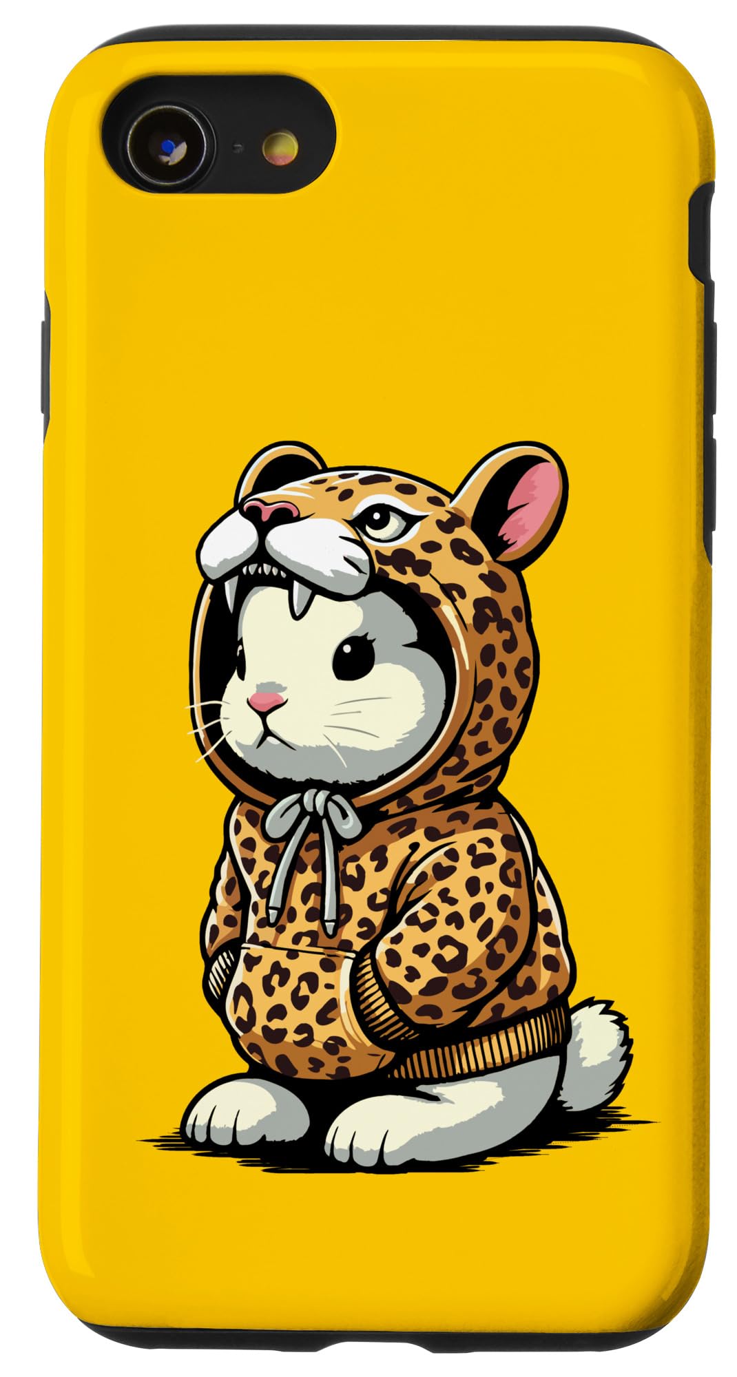 iPhone SE (2020) / 7 / 8 ジャガー バニー ヒョウ ウサギ スマホケース