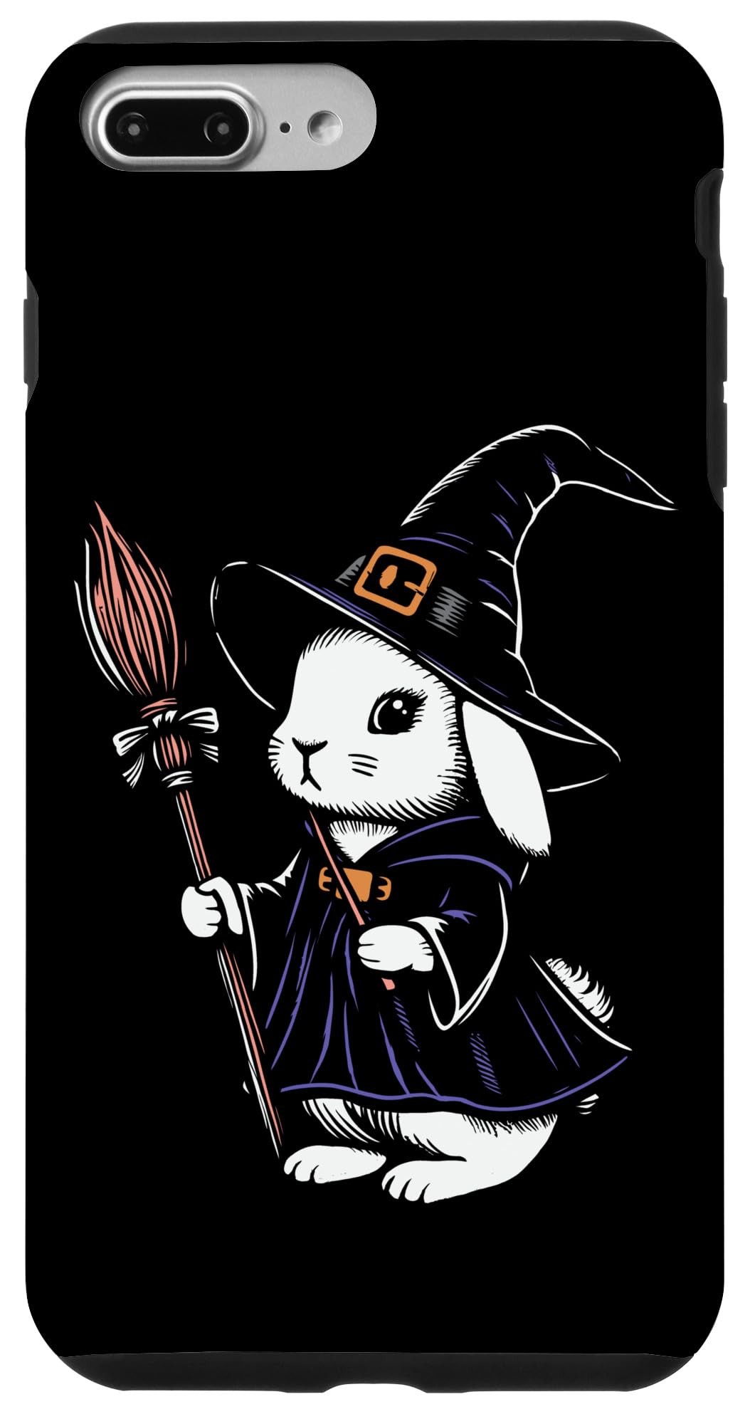 iPhone 7 Plus/8 Plus 魔法つかいバニー 巫女寄せ師 家兎 スマホケース