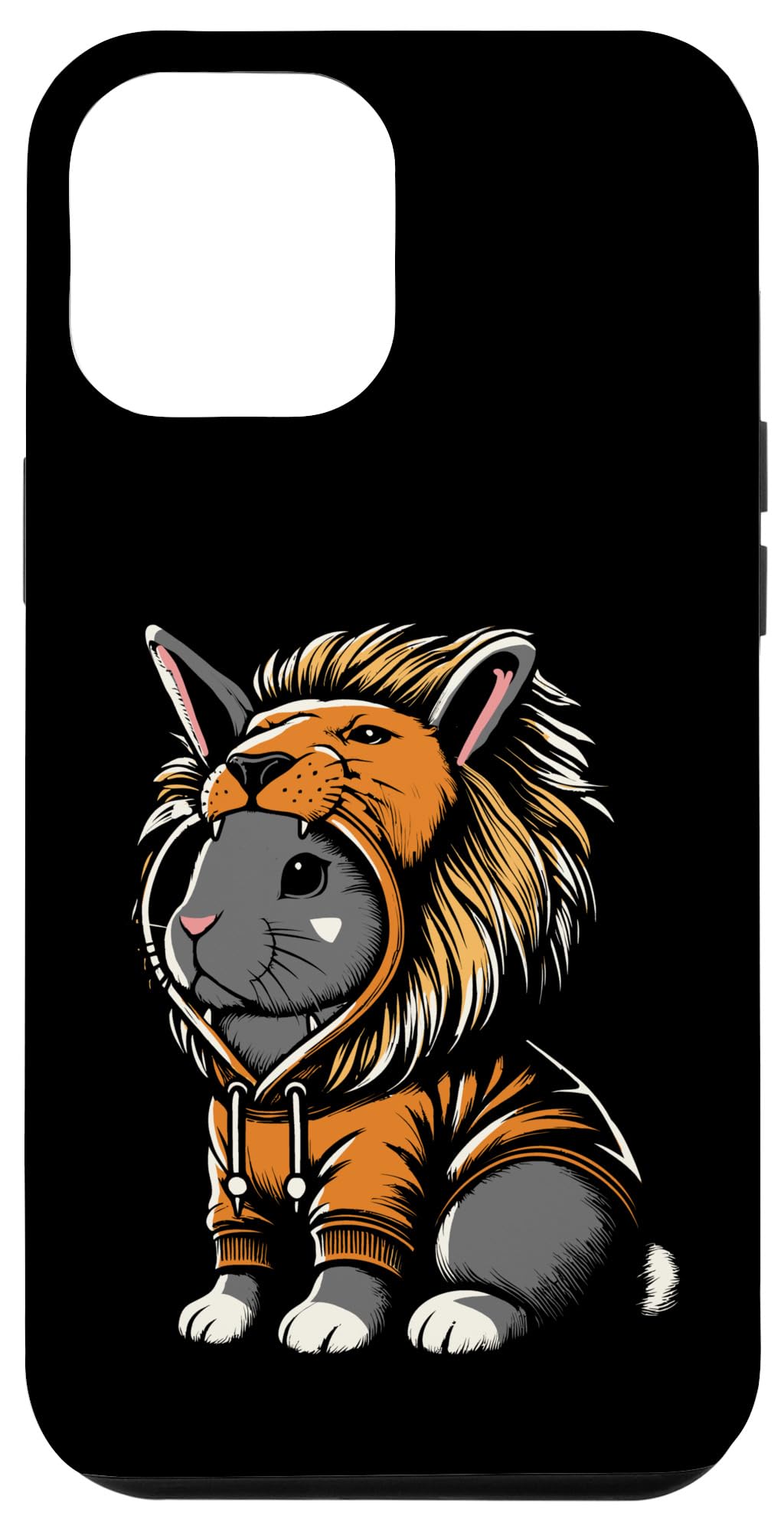 iPhone 15 Plus 百獣の王 家兎 ライオネス バニー スマホケース