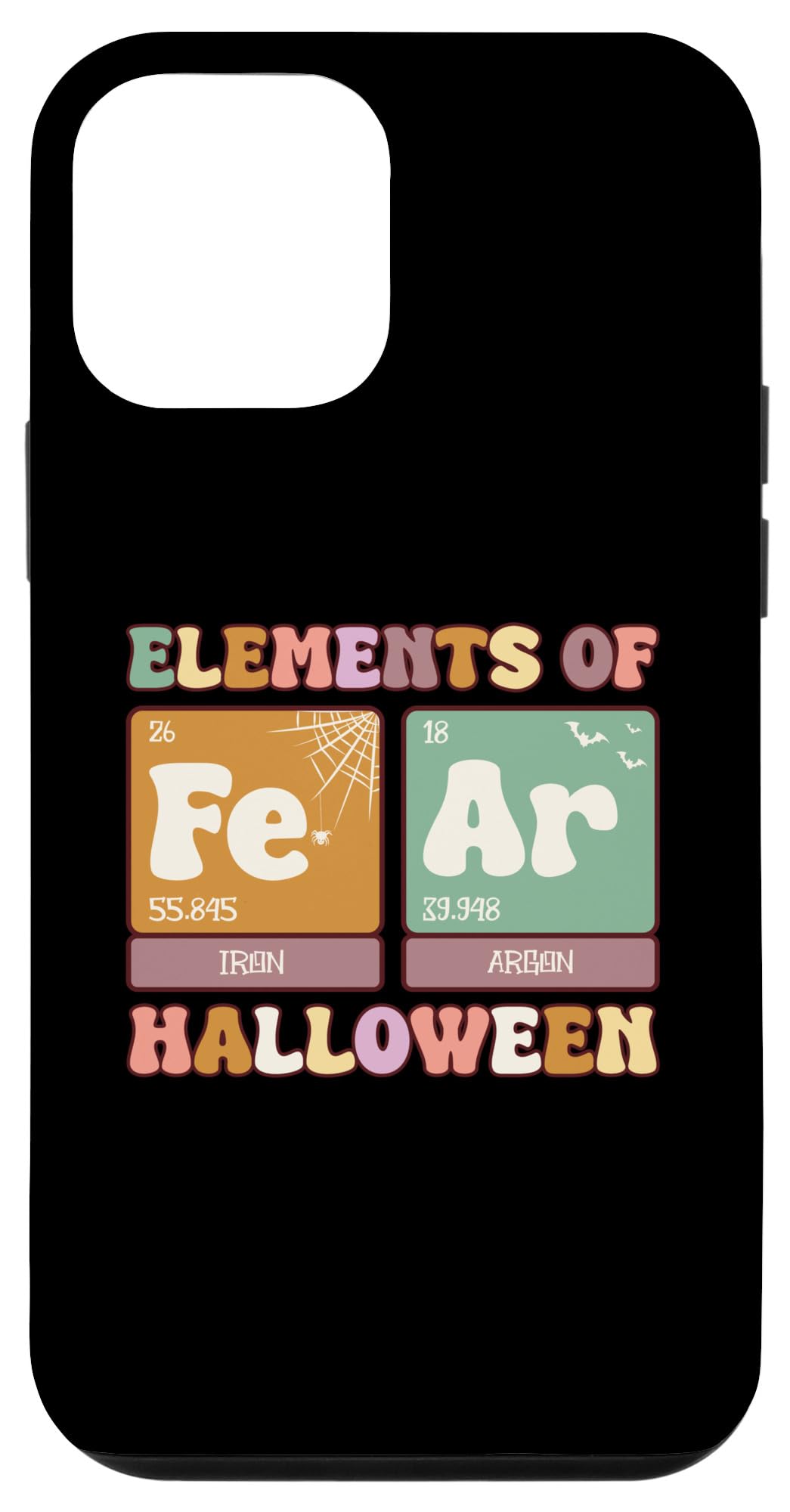 iPhone 12 mini FeAr ハロウィンの構成単位 面白おかしい科学知識戯れ言 定期的 スマホケース ケース・カバー-スマートフォン・携帯電話アクセサリー