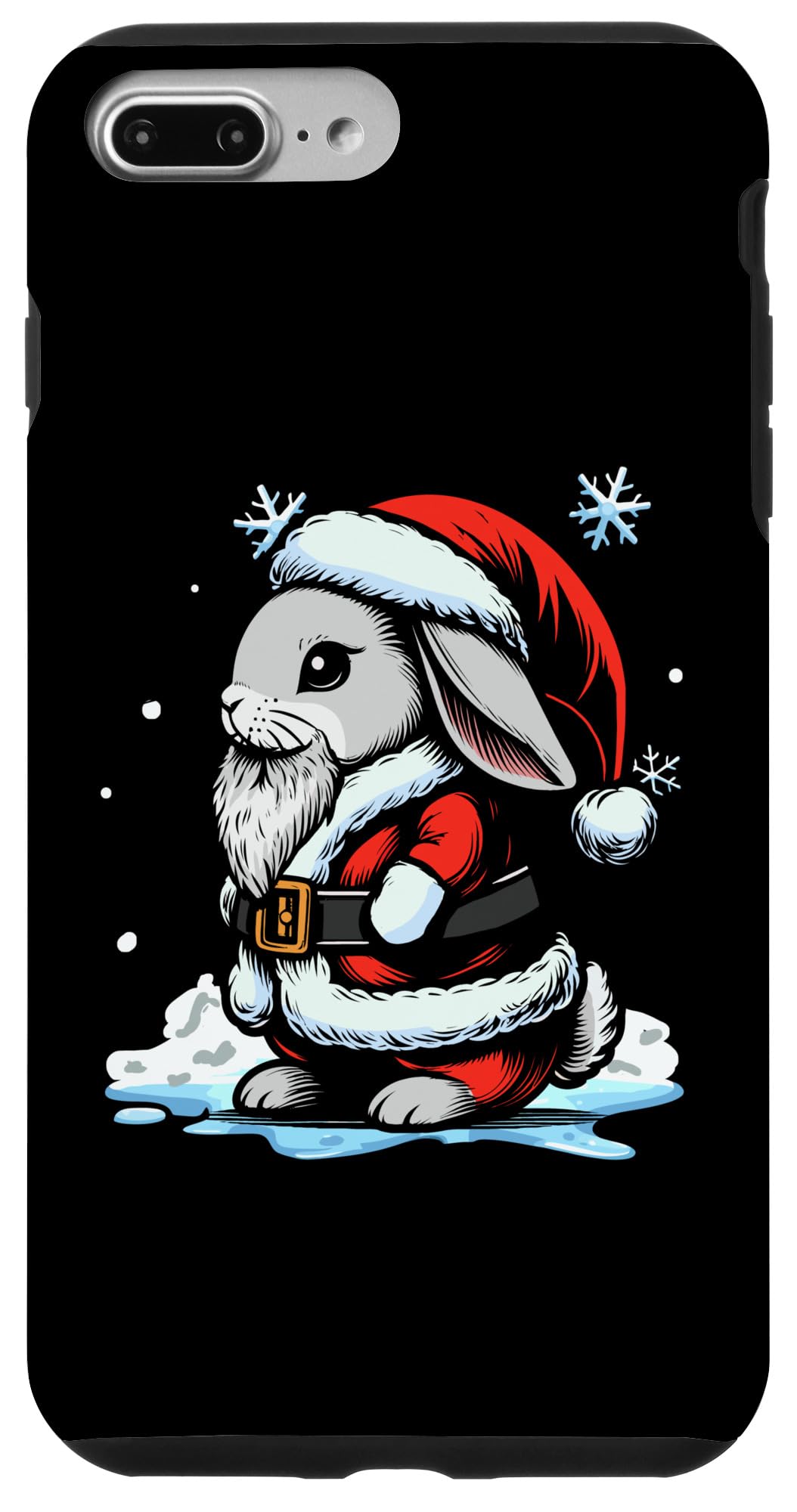 iPhone 7 Plus/8 Plus サンタクロース ウサギ クリスマス ウサギ スマホケース