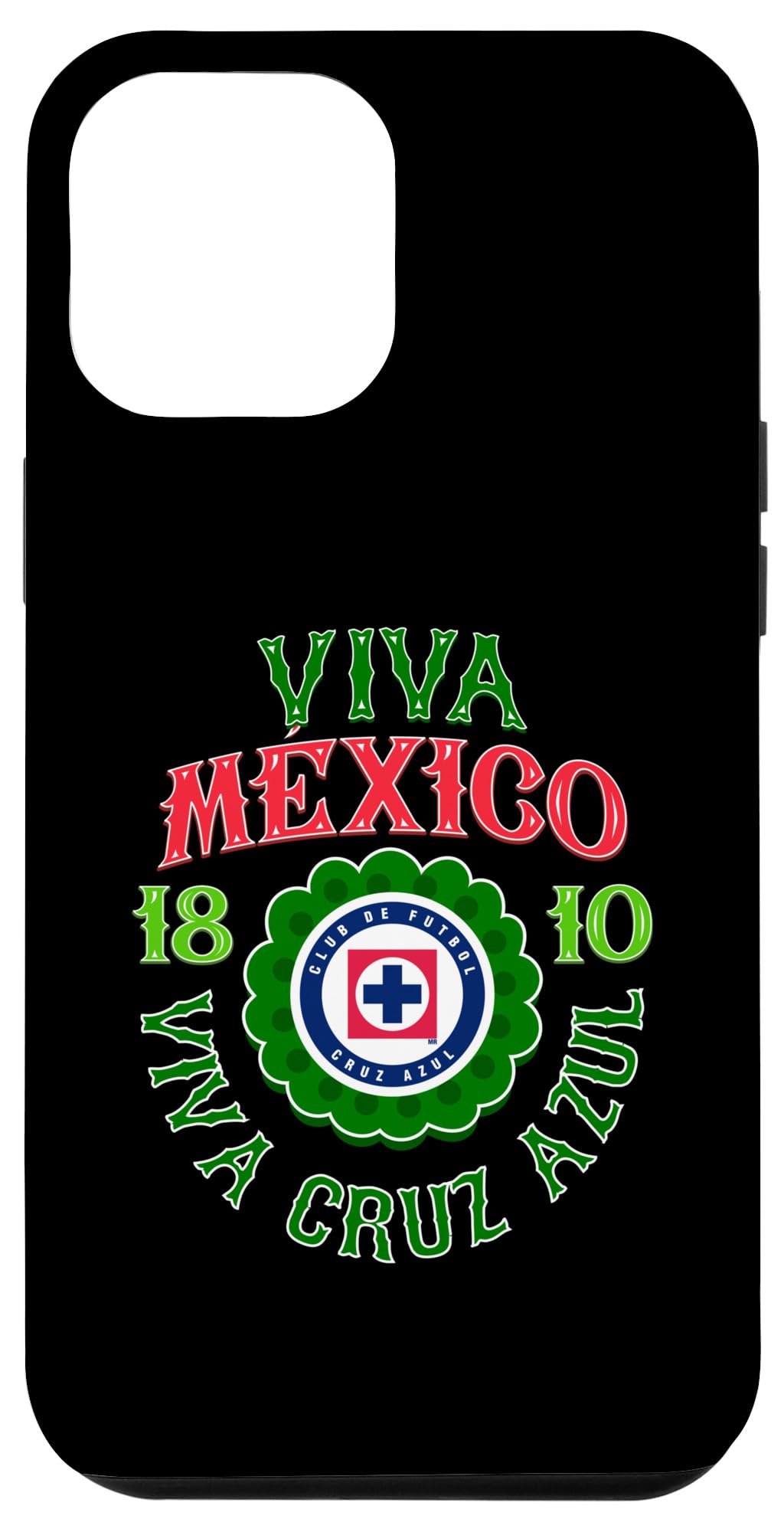 iPhone 15 Plus Cruz Azul - メキシコ合衆国の独立記念日 スマホケース