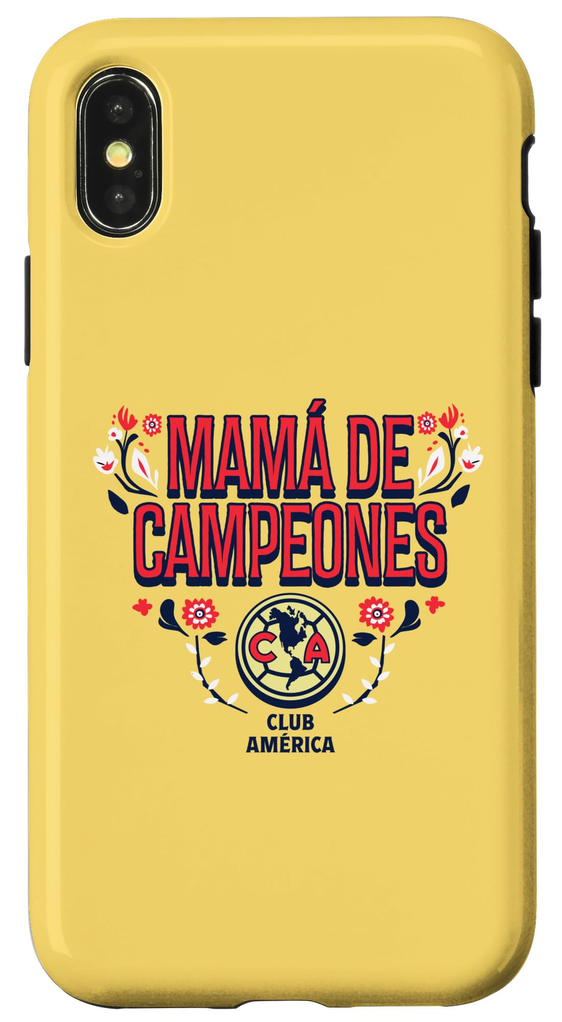 iPhone X/XS Club America - 当社制限事項寄せあわせで大きな五線譜を贏ち得る スマホケース