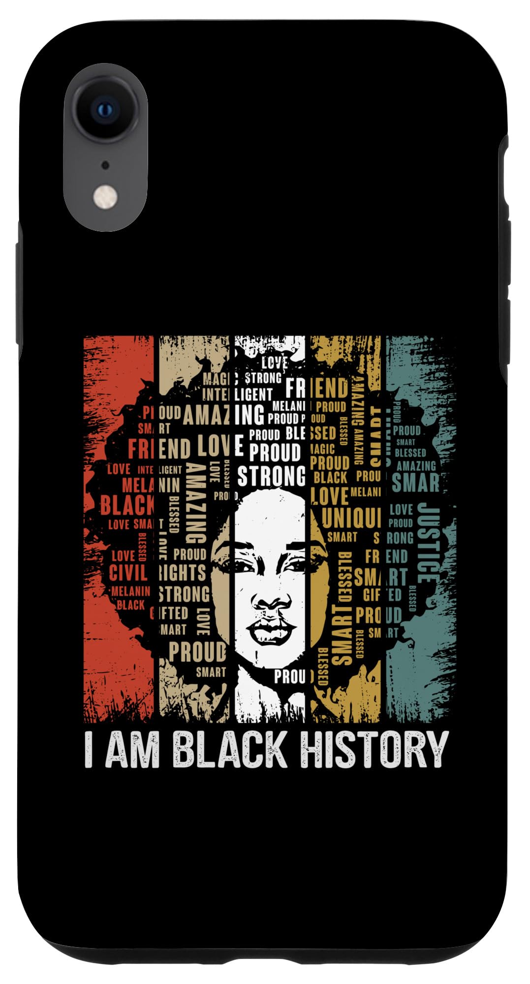 iPhone XR I アメリシウム Black History Month 2月 アフリカ系亜米利加人の遺財 スマホケース