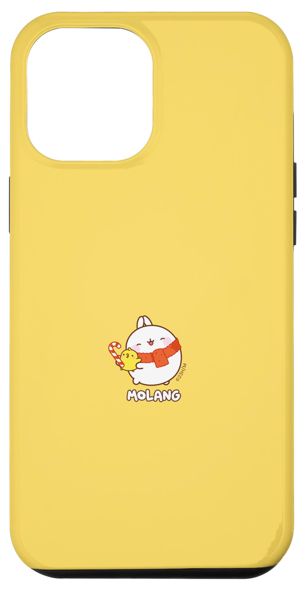 iPhone 15 Pro Max Molang - 亭主もち、成人男性、ちびっ子向けの面白可笑しいポンチ絵ひな形。 スマホケース