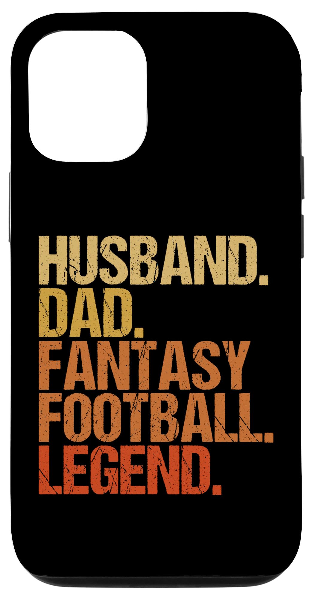 iPhone 15 Pro Husband Dad Fantasy 蹴球 伝え話し | 冷やりとしたなティーシャツ 父 メンズ スマホケース