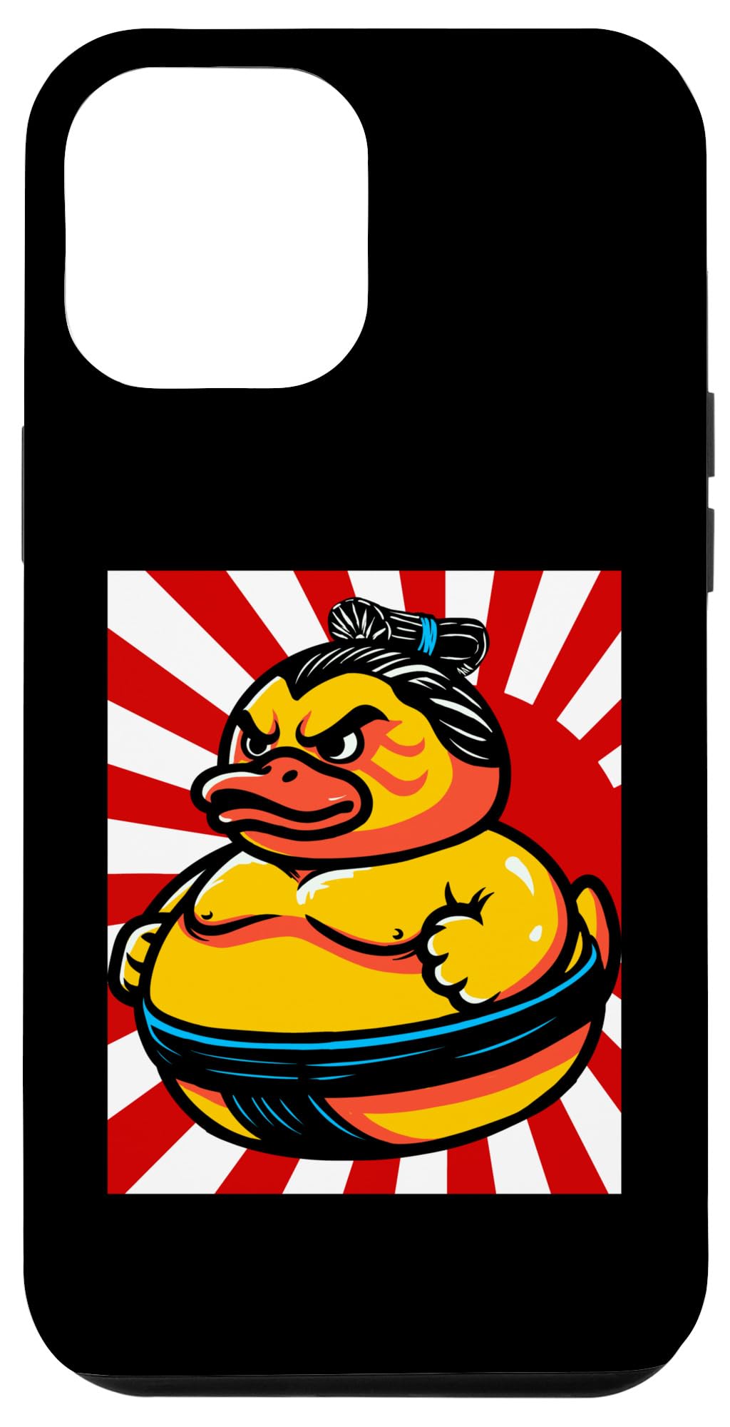 iPhone 14 Plus 相撲力士 ラバーダック 日本プロレス アヒル スマホケース