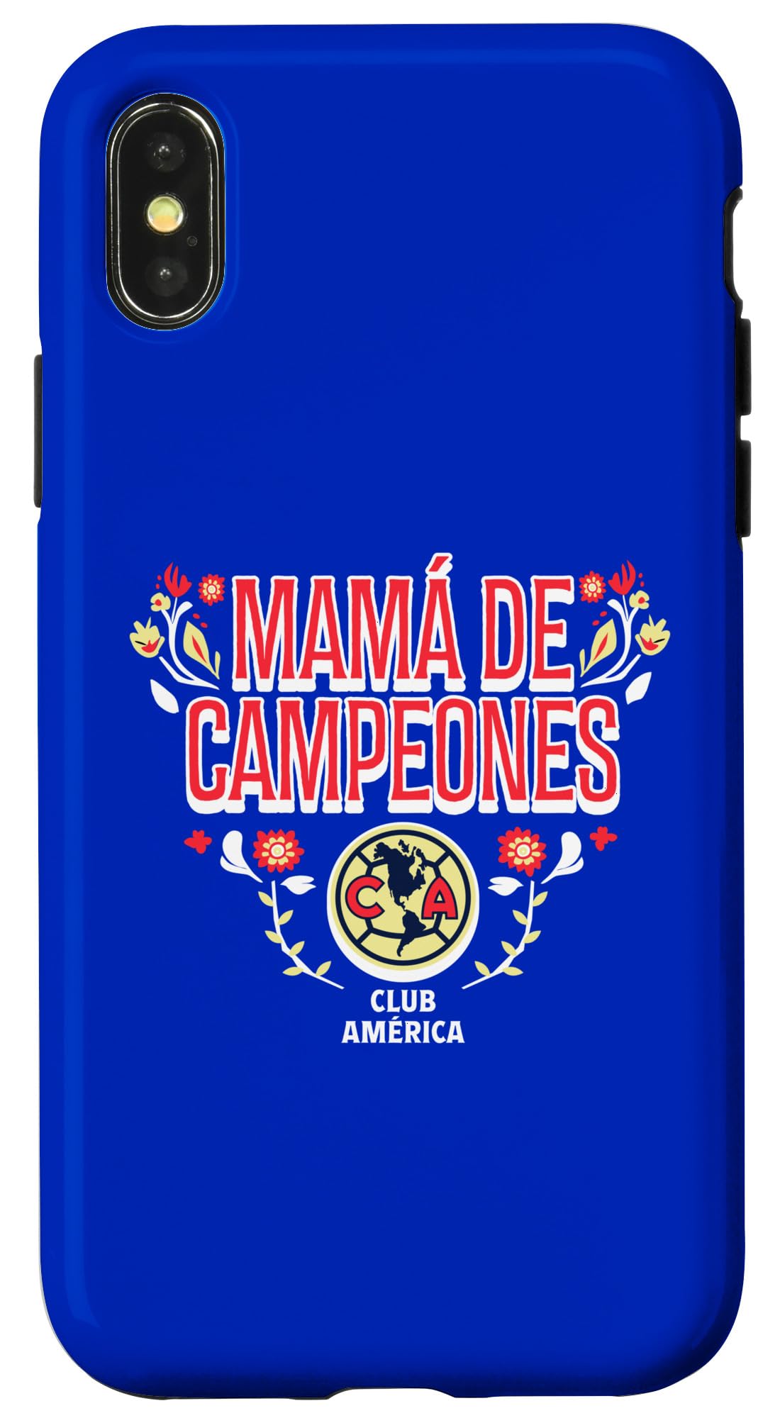 iPhone X/XS Club America - 当社制限事項寄せあわせで大きな五線譜を贏ち得る スマホケース