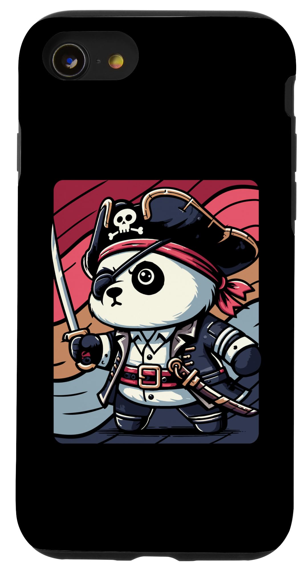 iPhone SE (2020) / 7 / 8 海賊パンダベア スマホケース