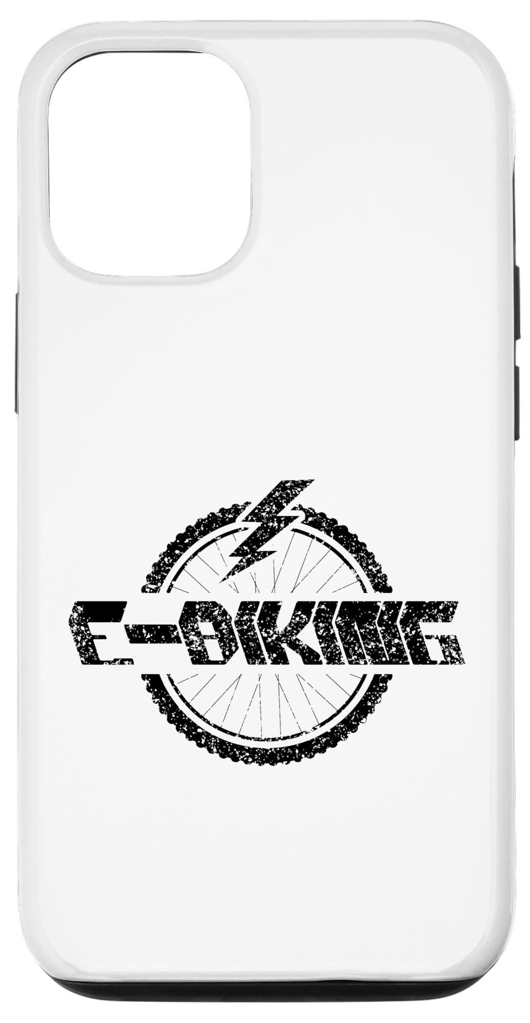 iPhone 12/12 Pro E-Bike Riding Rider 電動自転車サイクリスト スマホケース