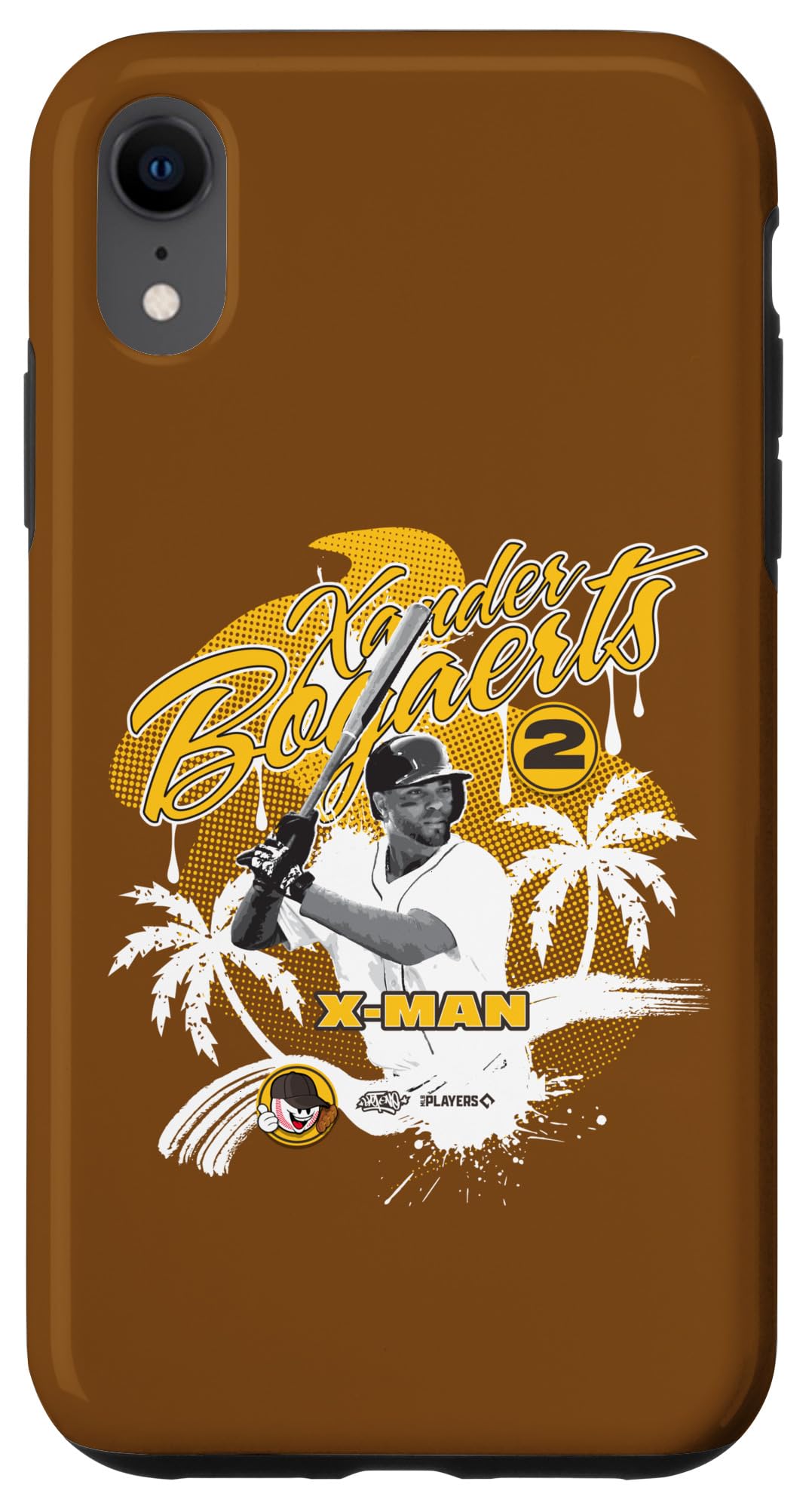 iPhone XR Xander Bogaerts サンディエゴ 野球スカート MLB選手1個 スマホケース｜WES STORE