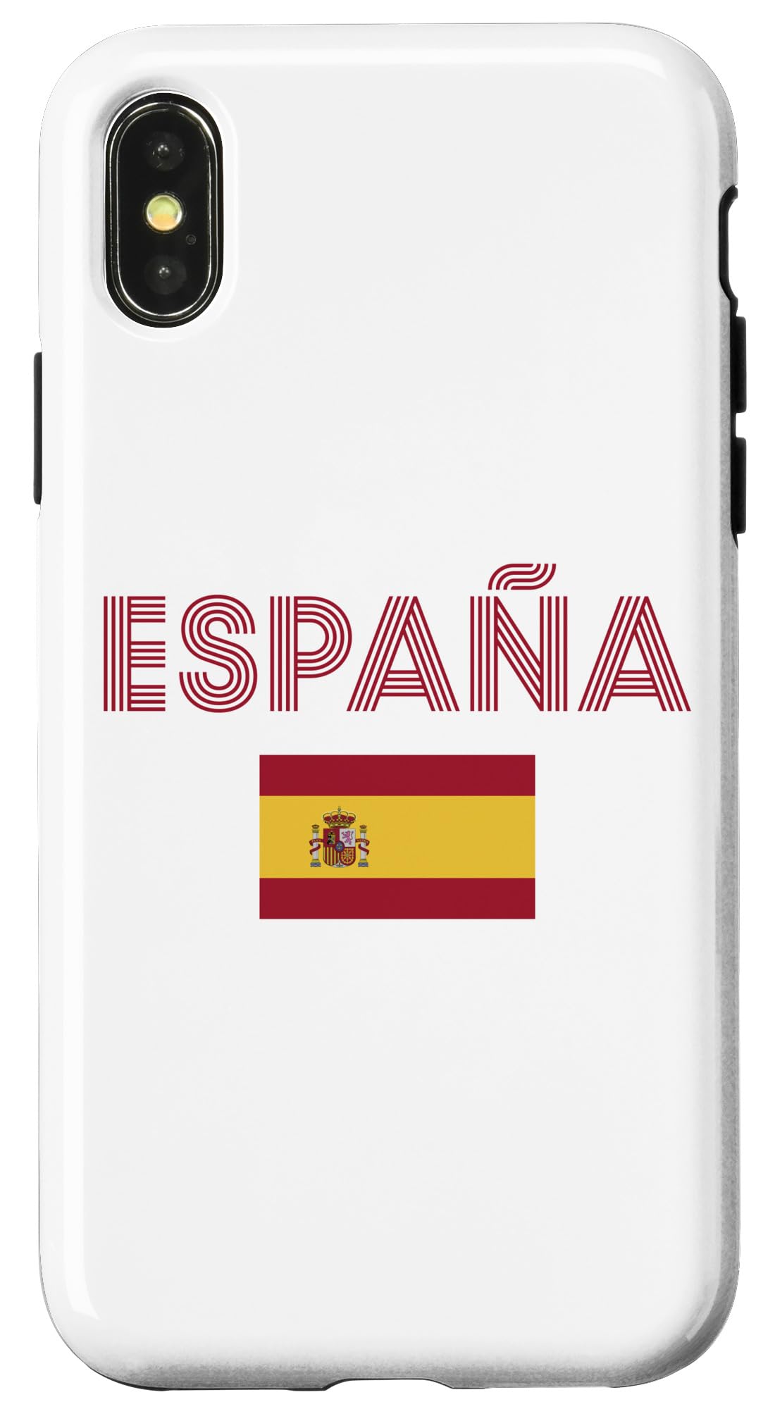 iPhone X/XS Espa・・a 蹴球気違いかかわり合い商いもの スマホケース