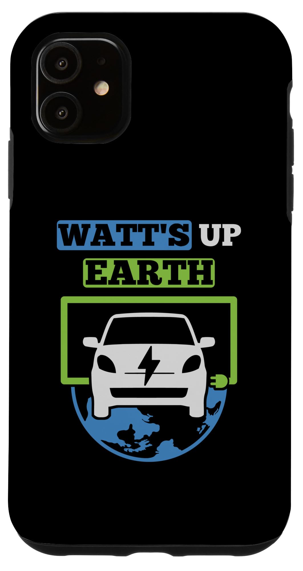 iPhone 11 EV電気自動車グリーンエナジー スマホケース