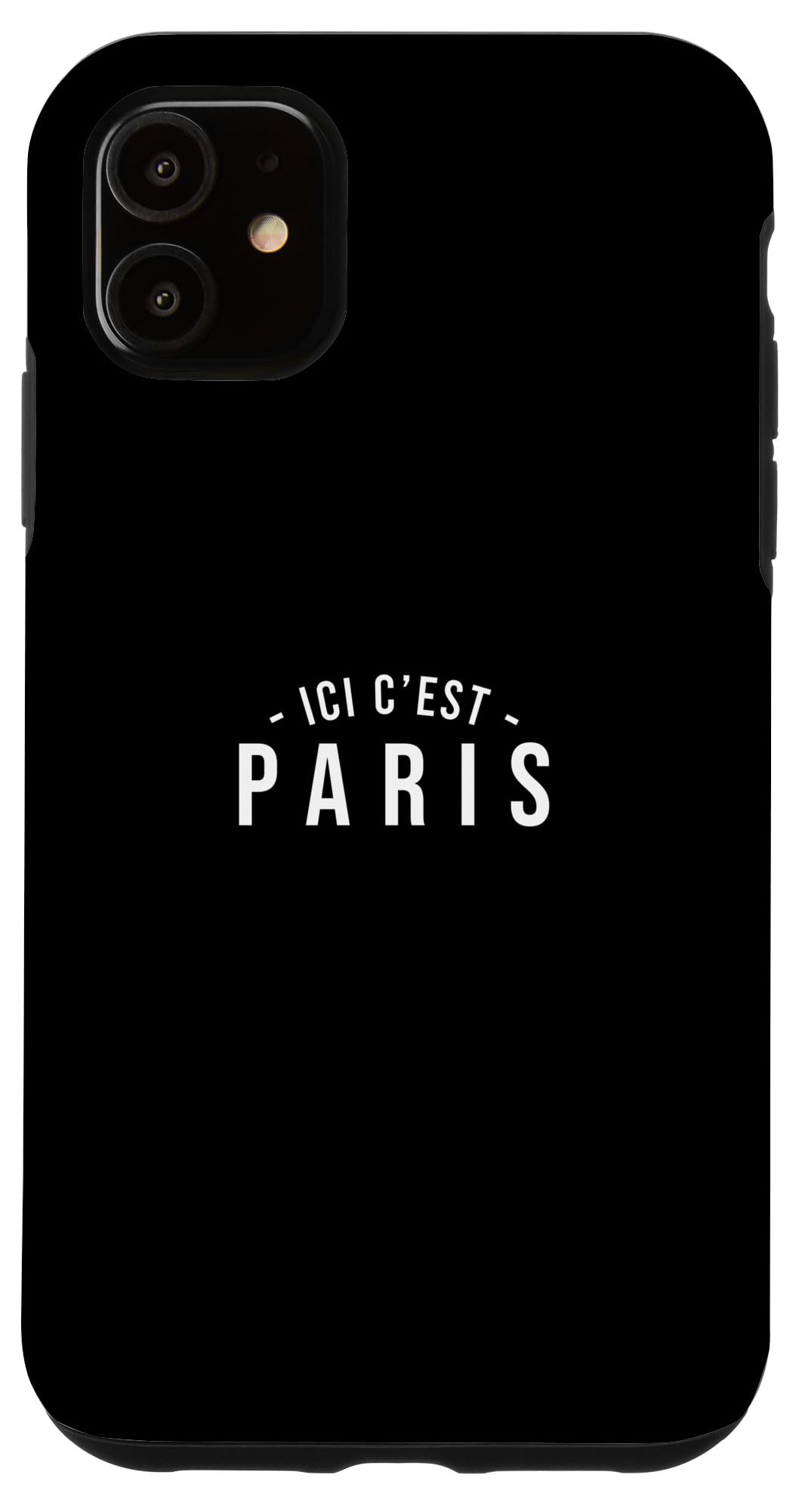 iPhone 11 ICI C\u0027EST PARIS 蹴球気違いかかわり合い商いもの スマホケース