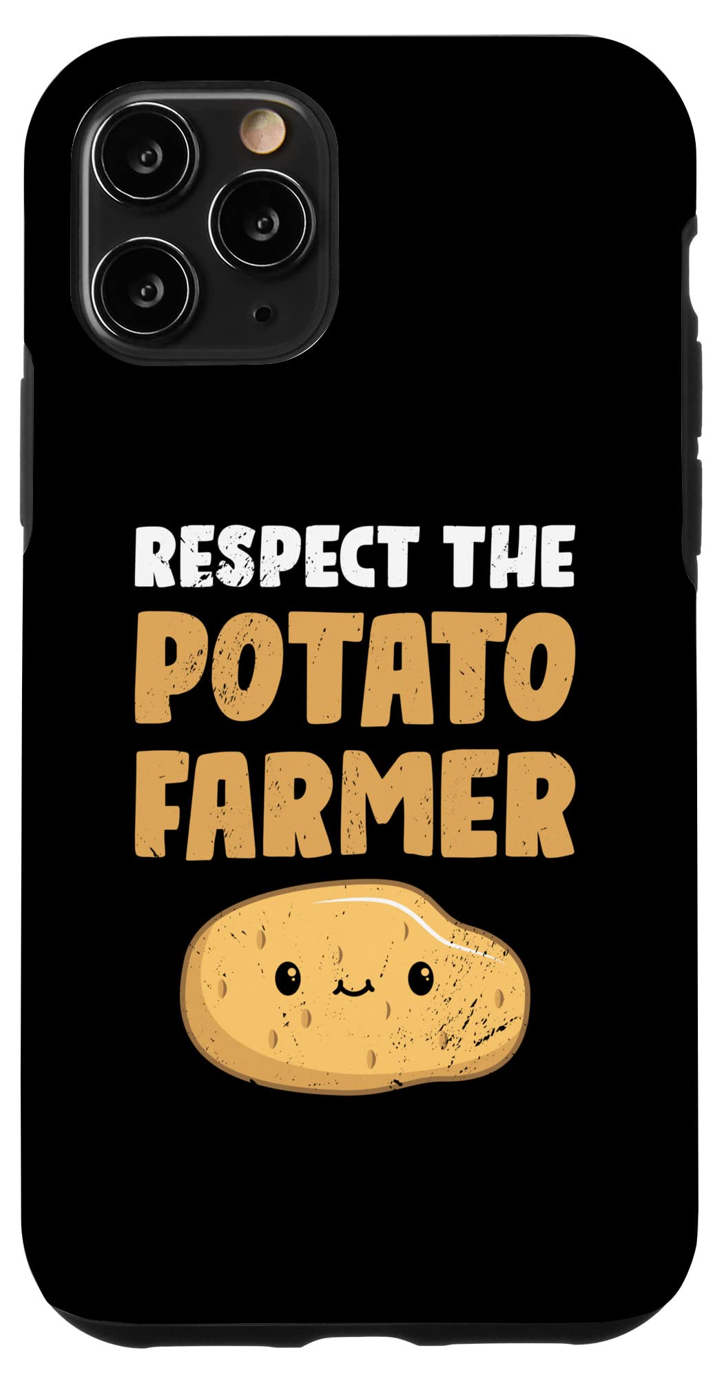iPhone 11 Pro Respect The Potato Farmer - 野菜農業 農手 スマホケース