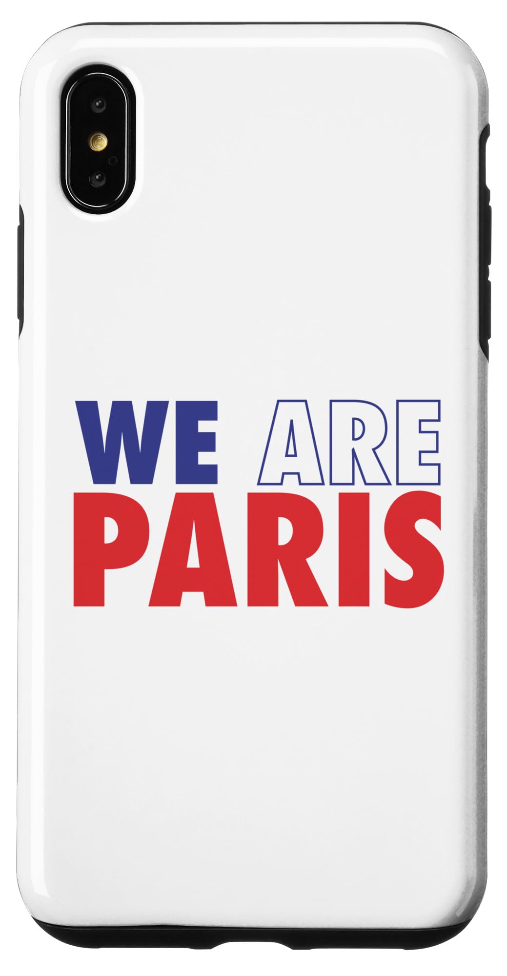 iPhone XS Max We are Paris 蹴球気違いかかわり合い商いもの スマホケース