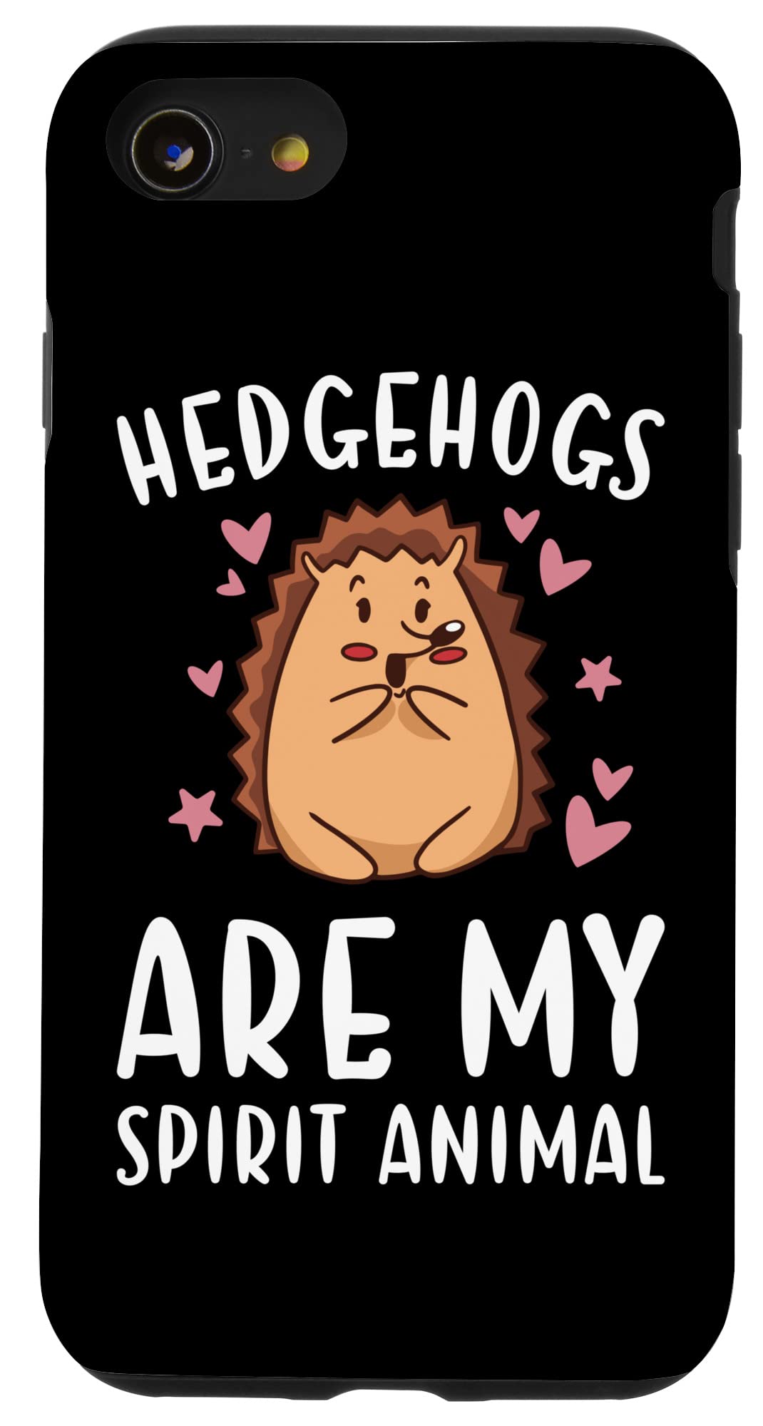 iPhone SE (2020) / 7 / 8 Hedgie Hedgehogs Are My Spirit Animal ハリネズミ スマホケース