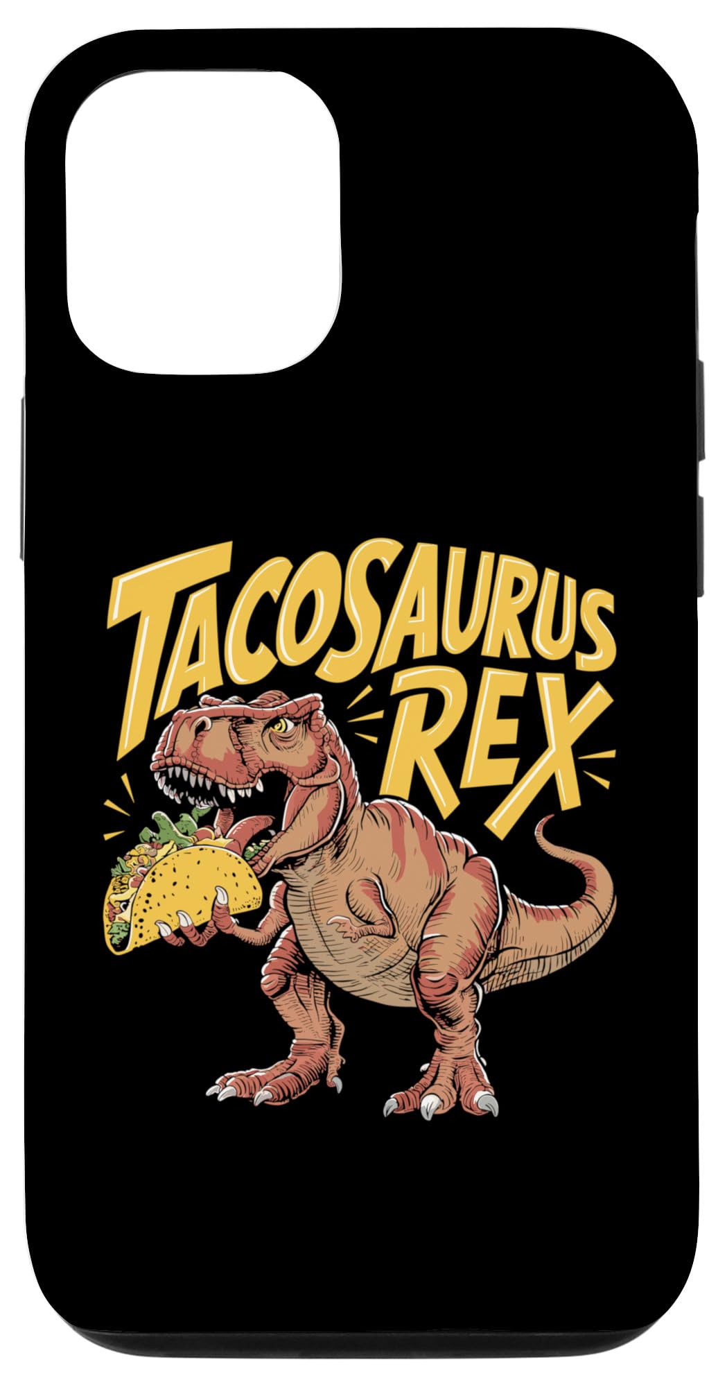 iPhone 15 面白可笑しいT-Rex タコサウルスレックス スマホケース
