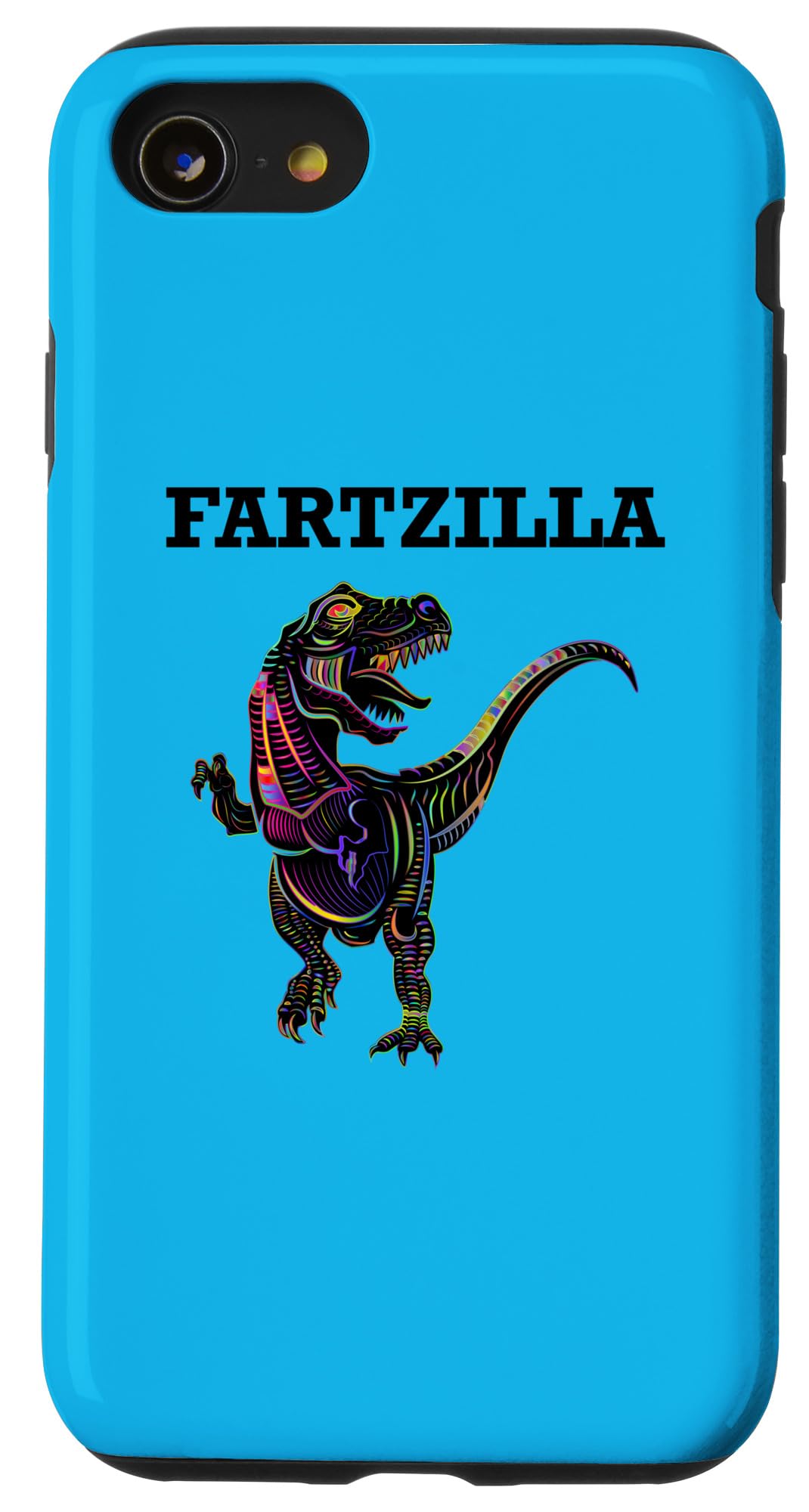 iPhone SE (2020) / 7 / 8 Funny Dinosaur Fart Zilla Reptile Fartzilla スマホケース